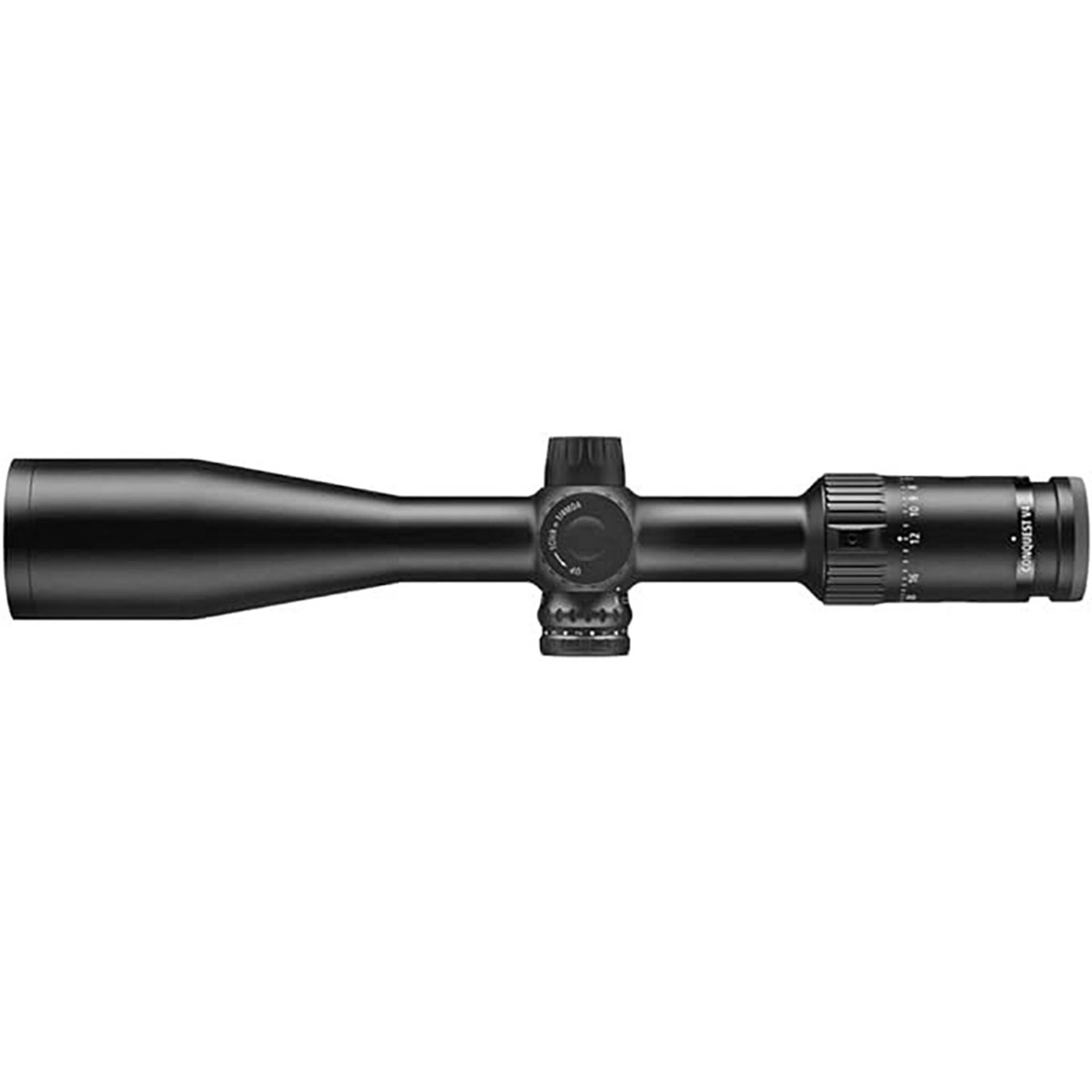 Conq V4 6-24x50 SFP Ill Plex Reticle w/External Elev Turret