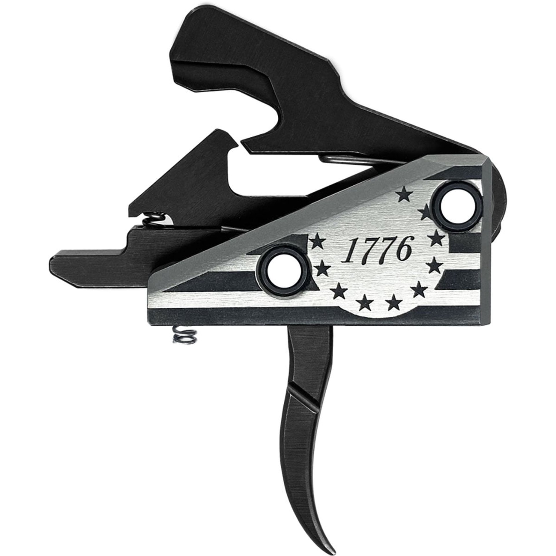 Special Edition 1776 AR Trigger Flat Silver/Black