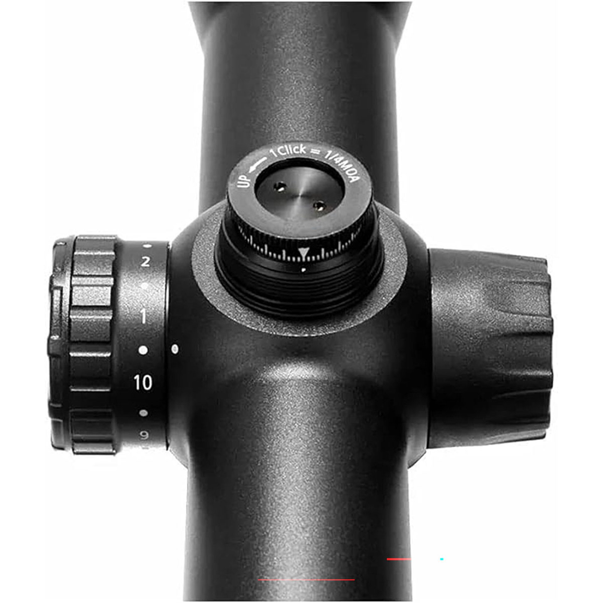 Conq V4 4-16x44 SFP Ill Plex Reticle w/Capped Elev Turret