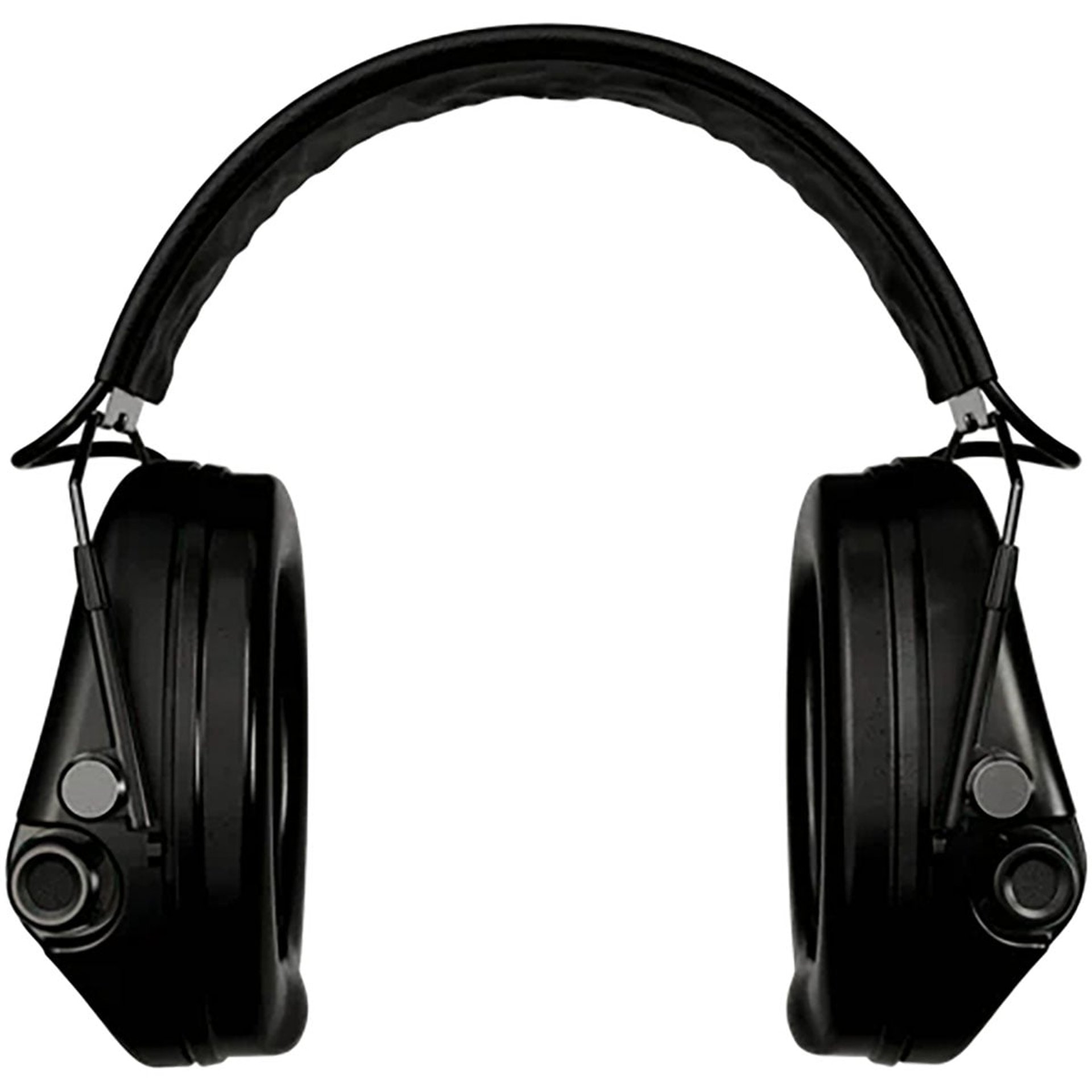 Sup Pro-X Slim Line Electronic Ear Muffs w/PVC Headband Blk