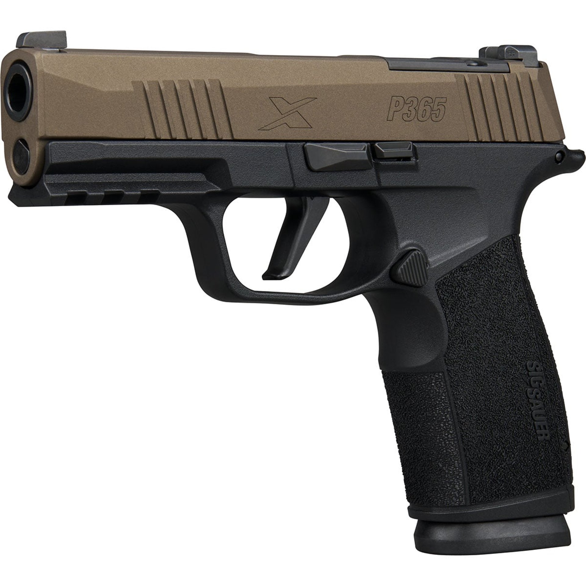 P365 X-MACRO Freedom 9mm Luger (2)17RD Mag Bronze/Black