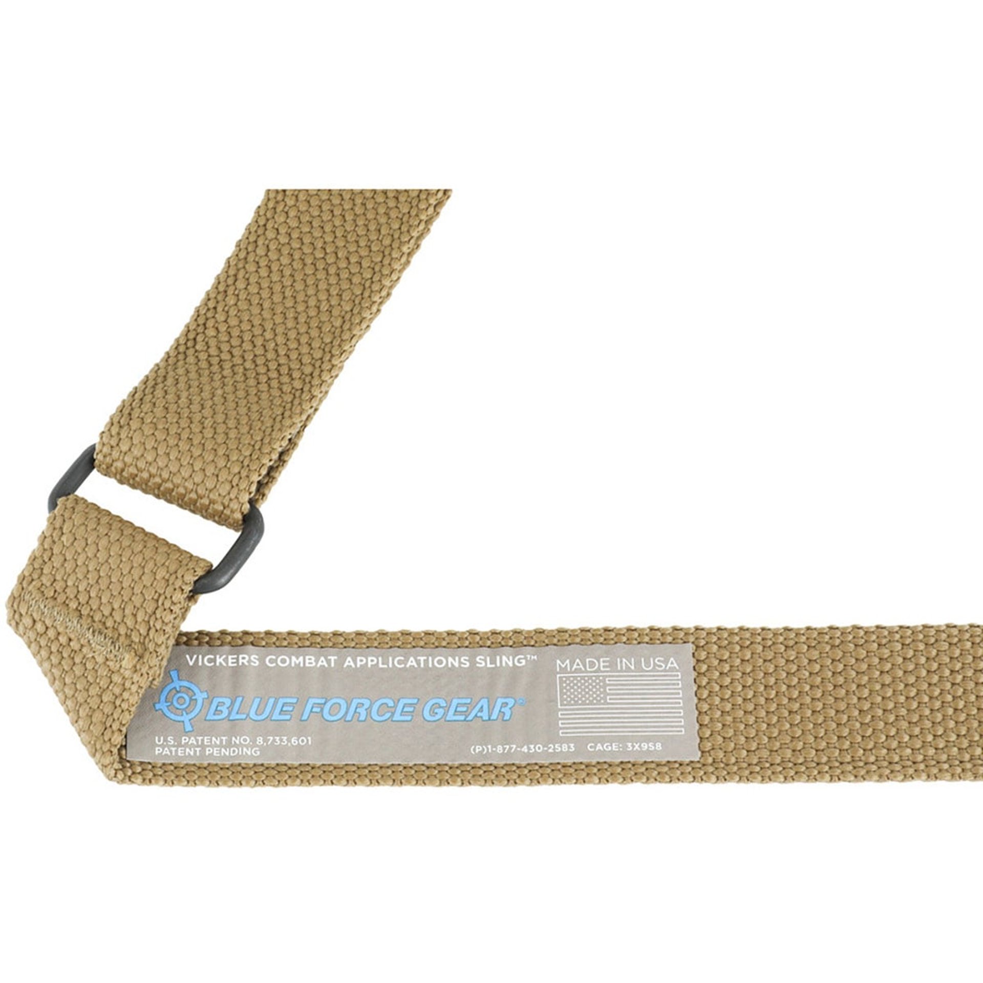 Vickers Sling w/Plastic Adjuster Coyote Brown