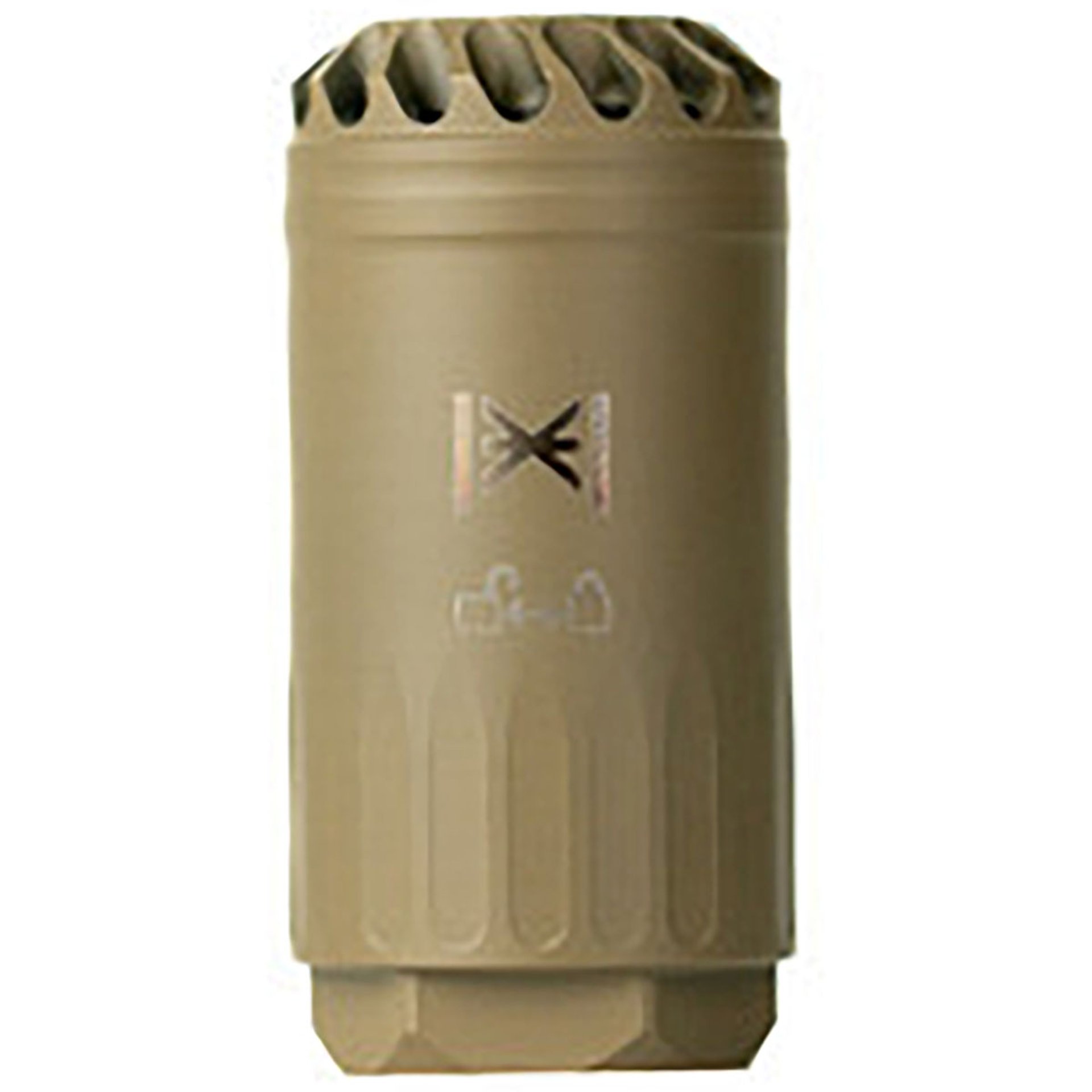 Blastphemy Blast Deflector w/Flash Hider 762 5/8x24 FDE