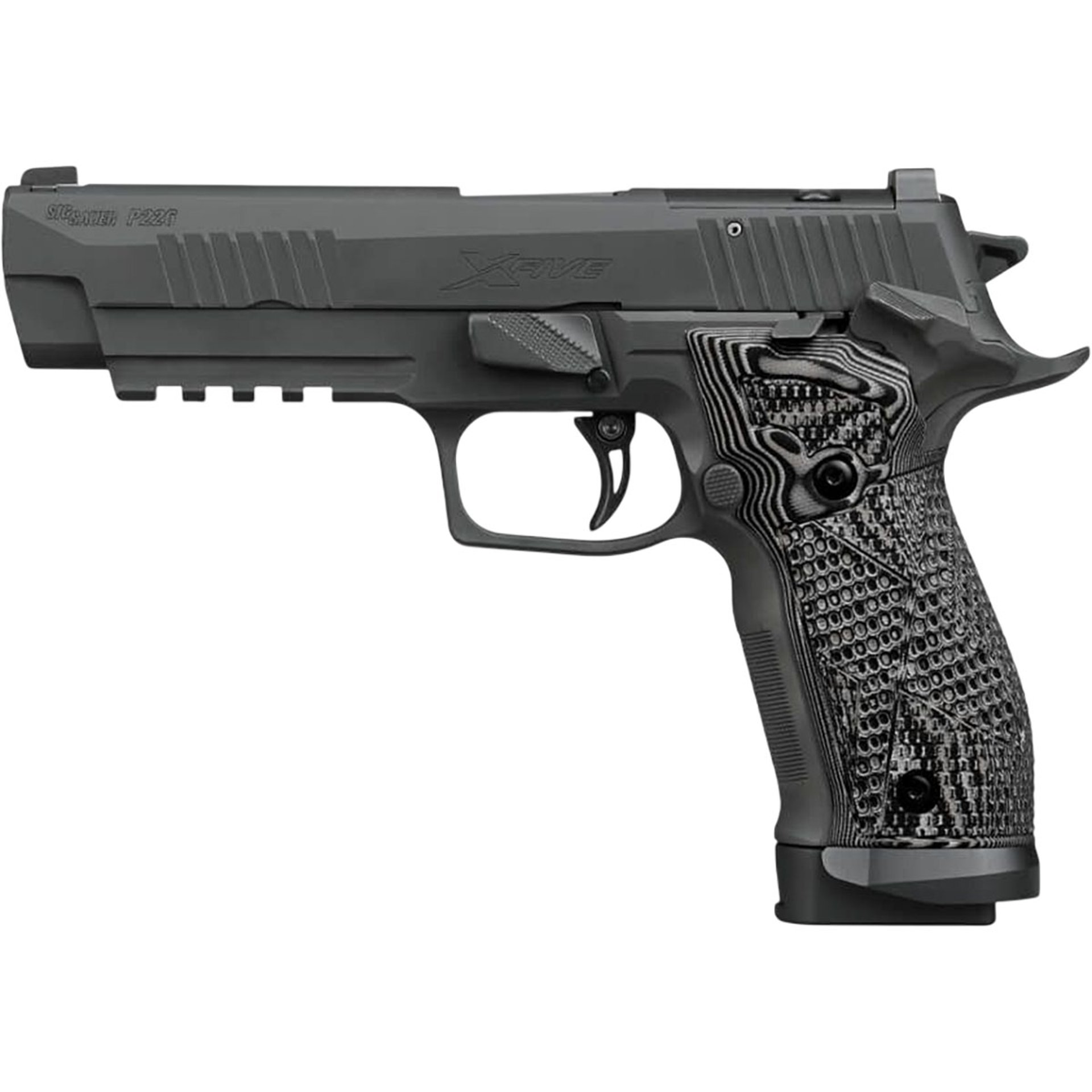 P226 X-Five EXTRM 9mm Luger 5"BBL (3)20RD Mags SAO Black
