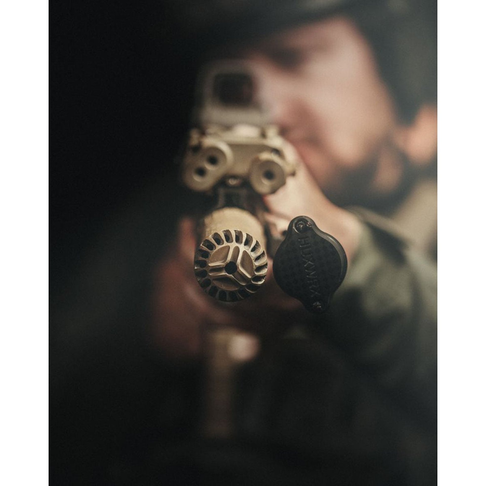 FLOW 556k Multi-Cal QD Rifle Suppressor w/Flash Hider FDE