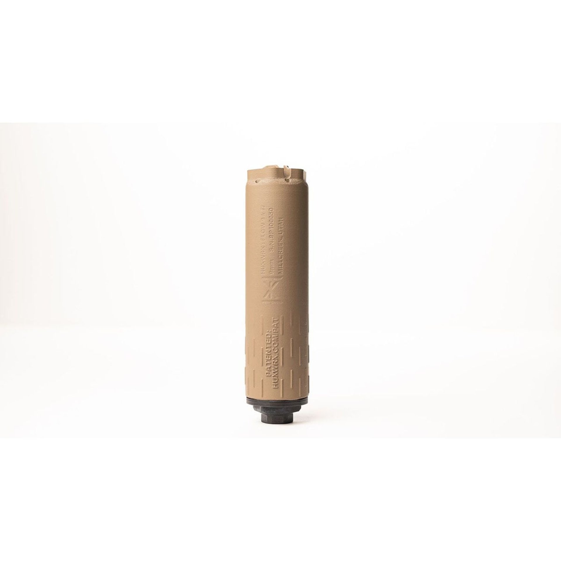 FLOW 9k Ti Multi Cal HUB Compatible Pistol Suppressor FDE