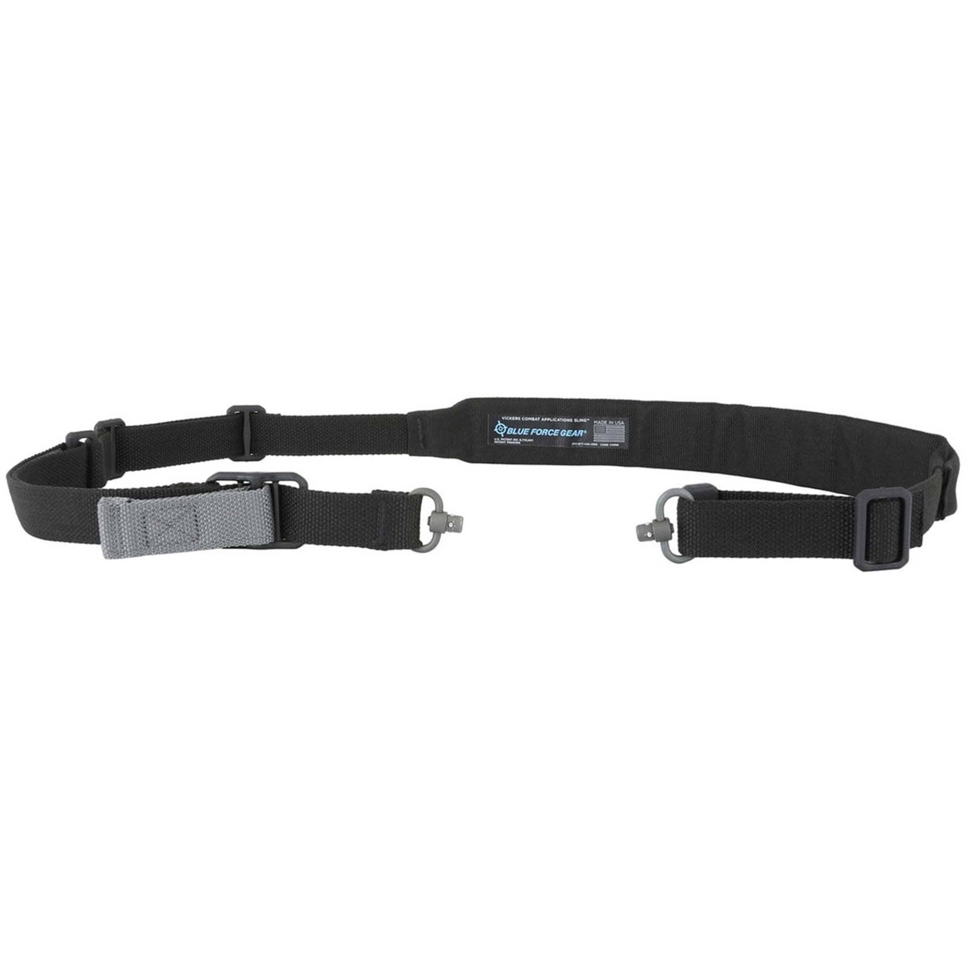 Vickers Padded 2-to-1 Sling Push Button Version Black