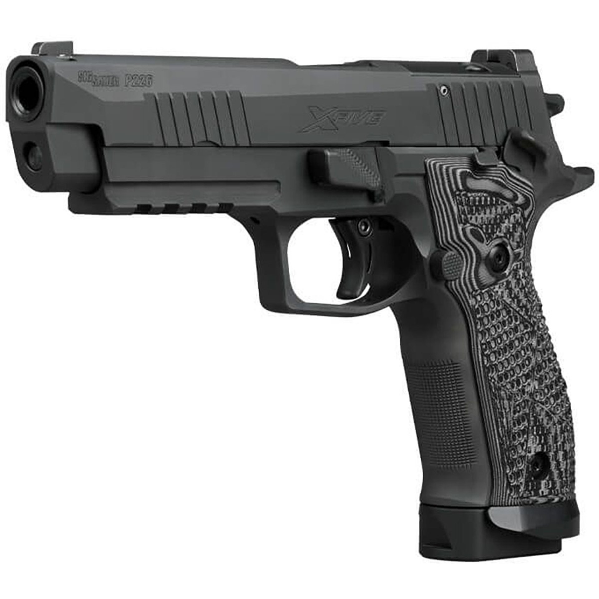 P226 X-Five EXTRM 9mm Luger 5"BBL (3)20RD Mags SAO Black