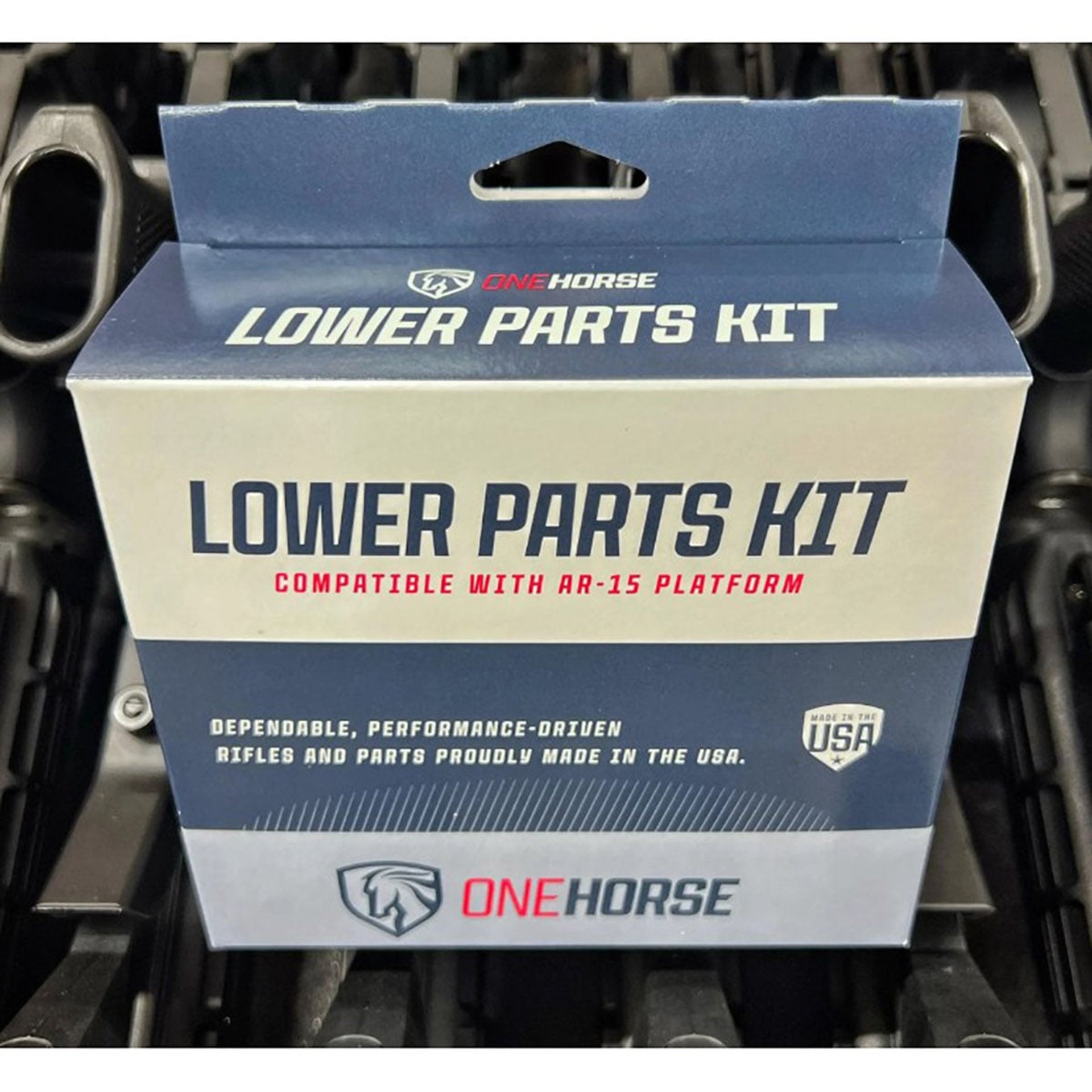 Complete Lower Parts Kit for AR-15 Black