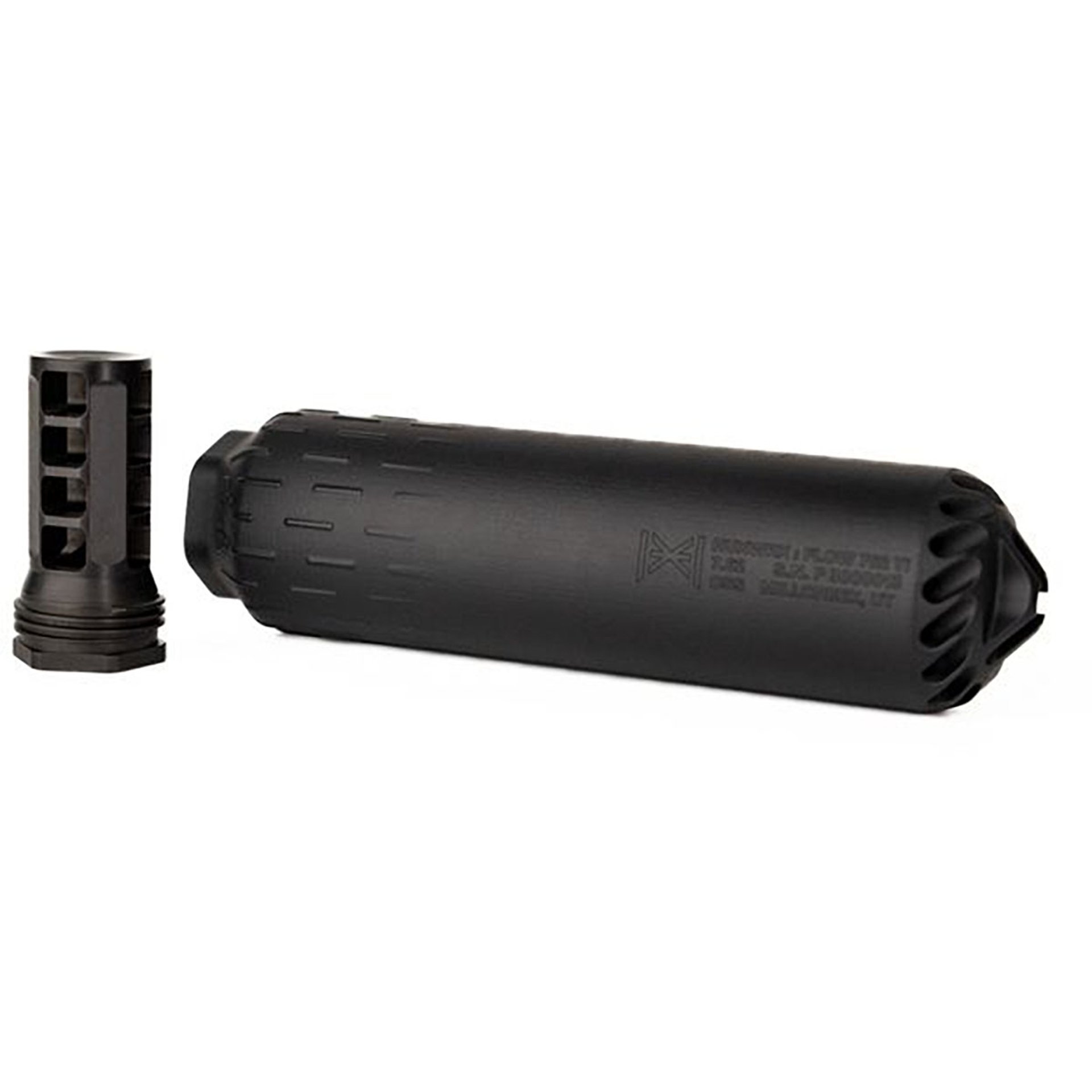 Flow 762 Ti Rifle Suppressor w/Muzzle Brake FDE