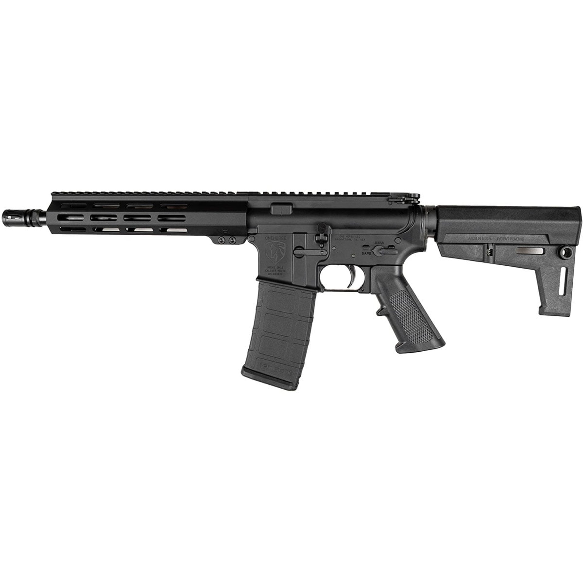 OH-15 300BLK 10.5"BBL (1)30RD Mag Thrd Black