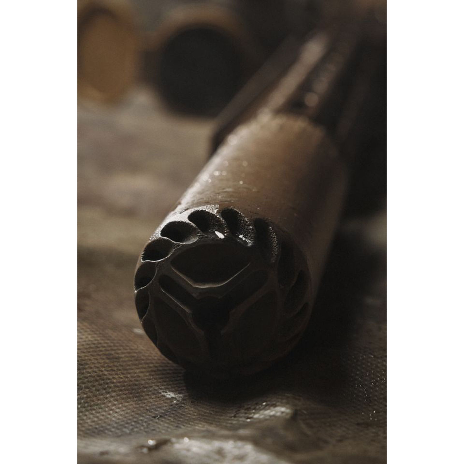 Flow 762 Ti Rifle Suppressor w/Muzzle Brake Black