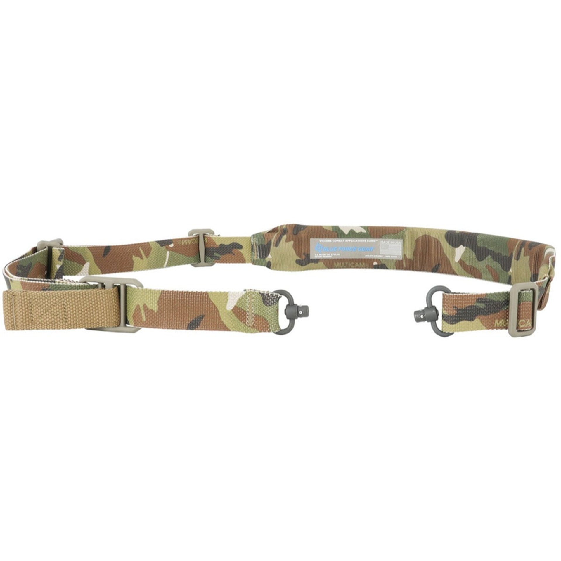 Vickers Padded Push Button Sling MultiCam