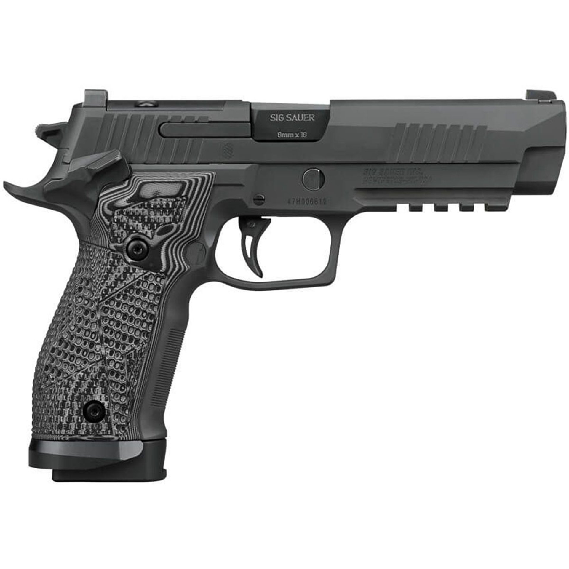 P226 X-Five EXTRM 9mm Luger 5"BBL (3)20RD Mags SAO Black