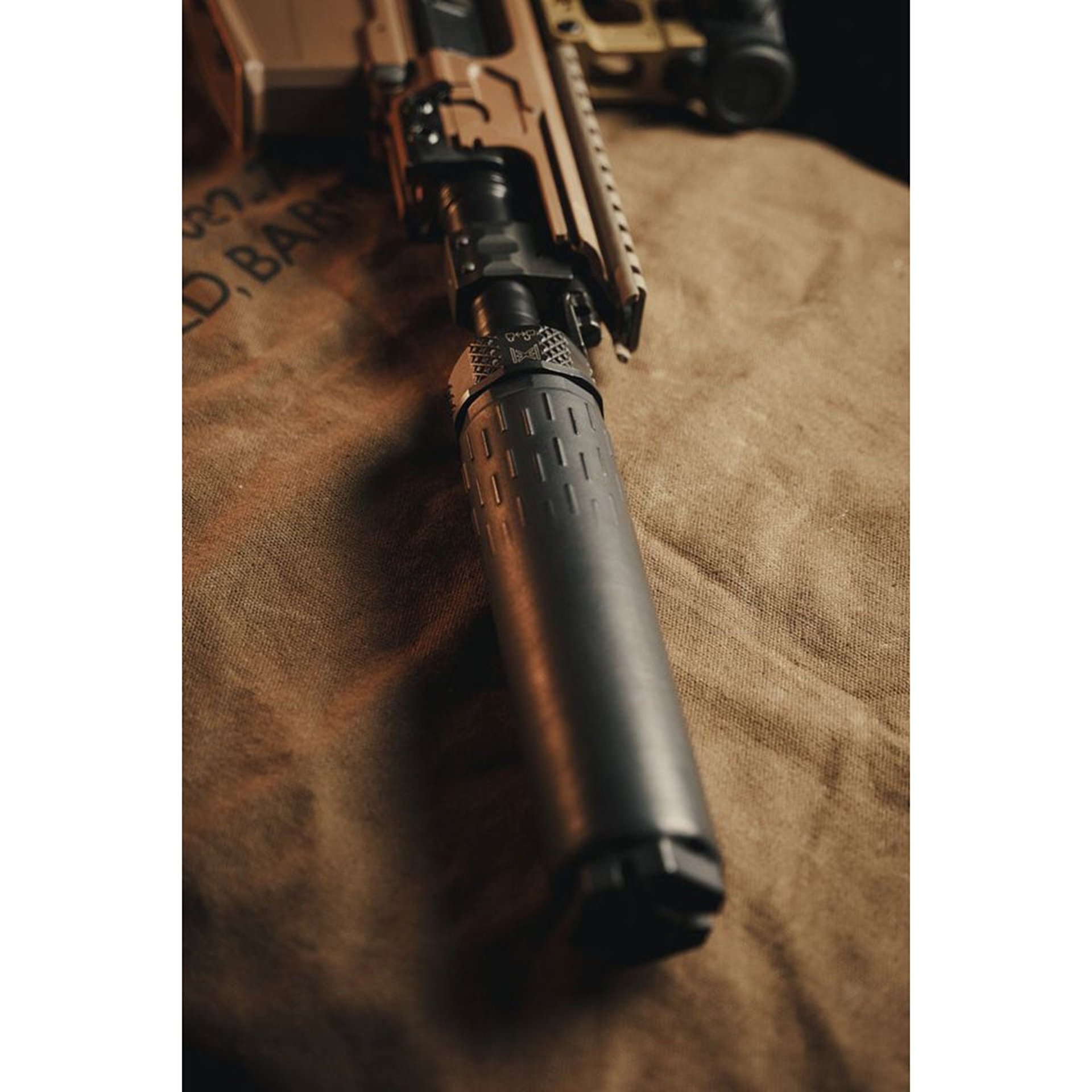 FLOW Range 36 Ti 36 Cal HUB  Rifle Suppressor Blk