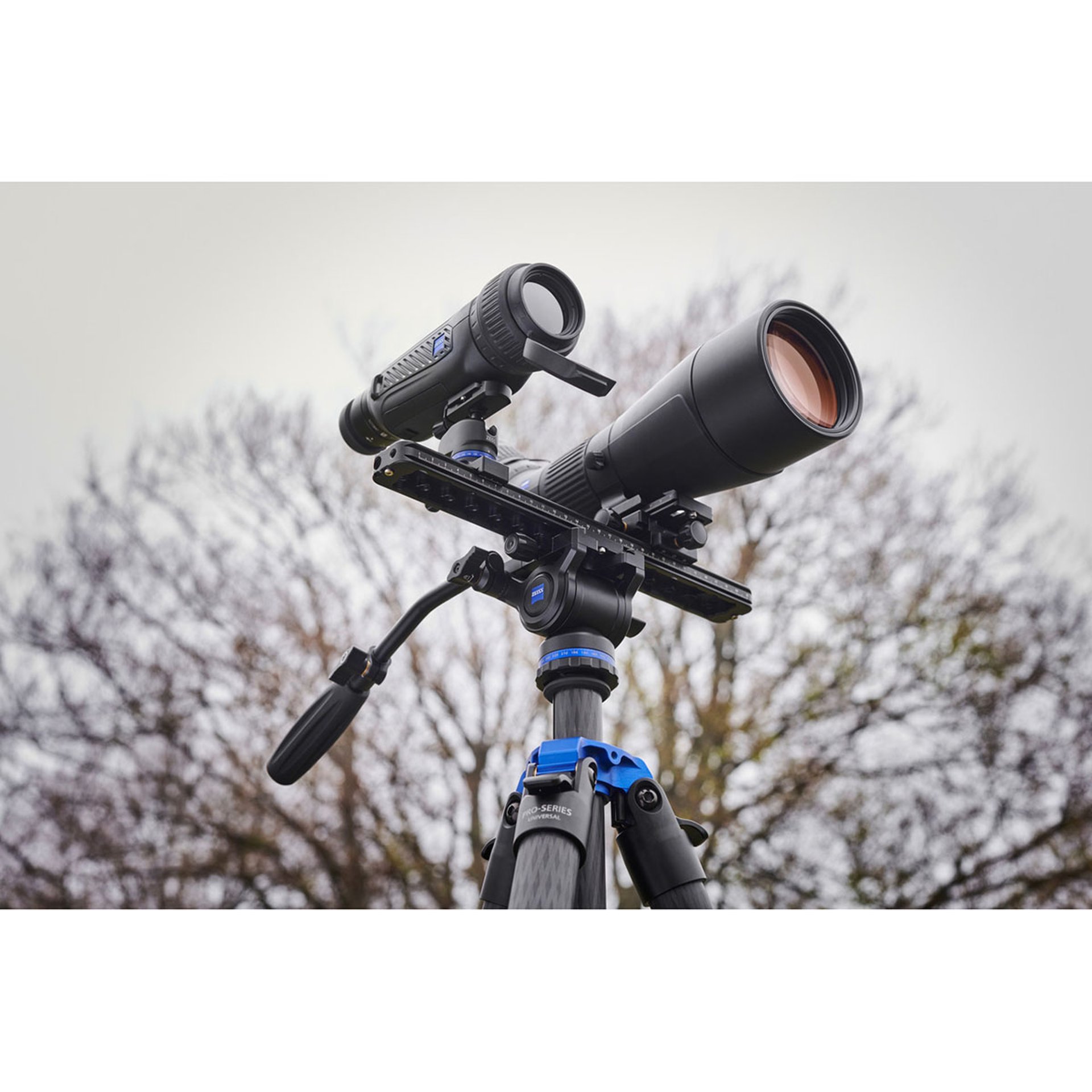 Multi Device Rail Accessory for Pro-Series Tripods Black