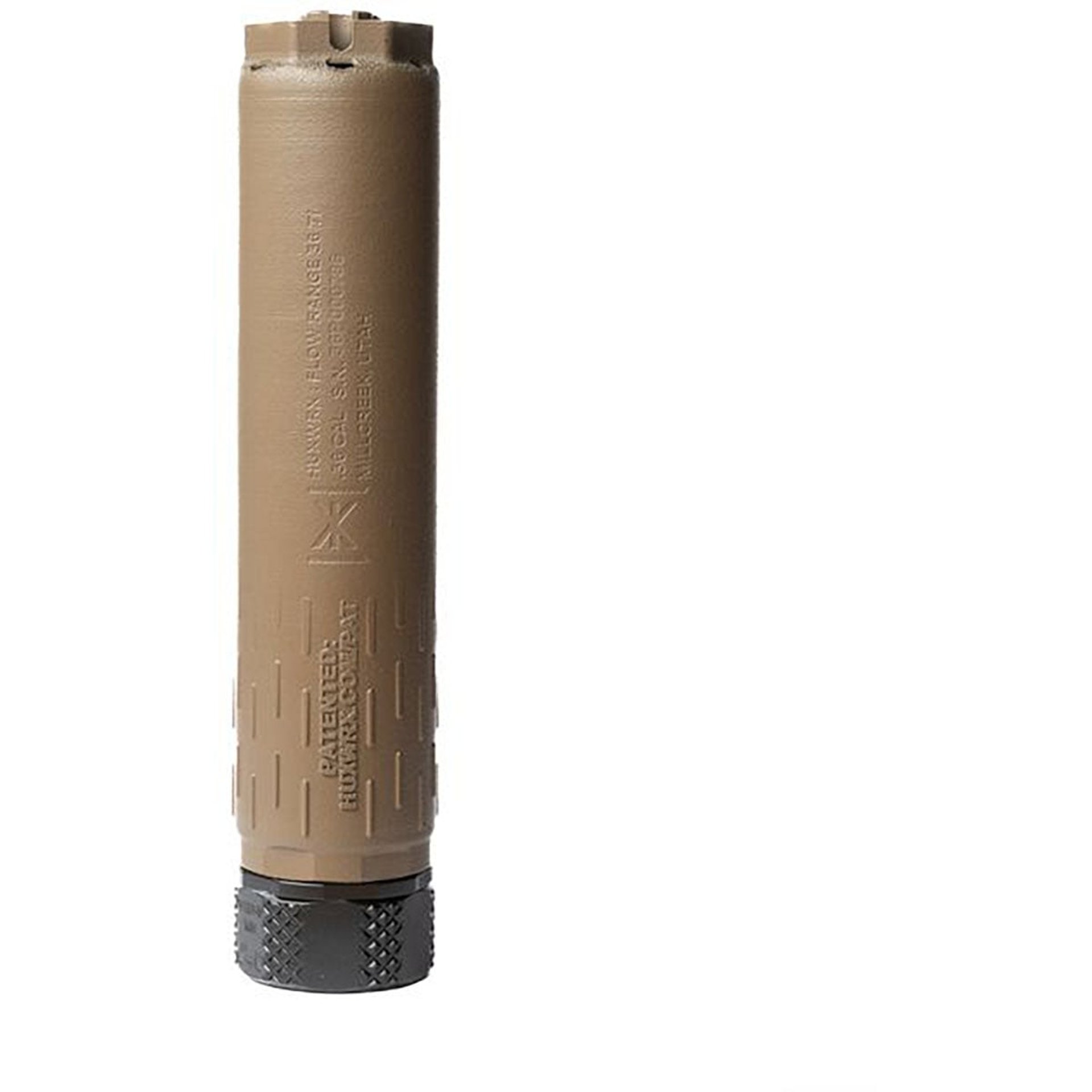 FLOW Range 36 Ti 36 Cal HUB Rifle Suppressor FDE