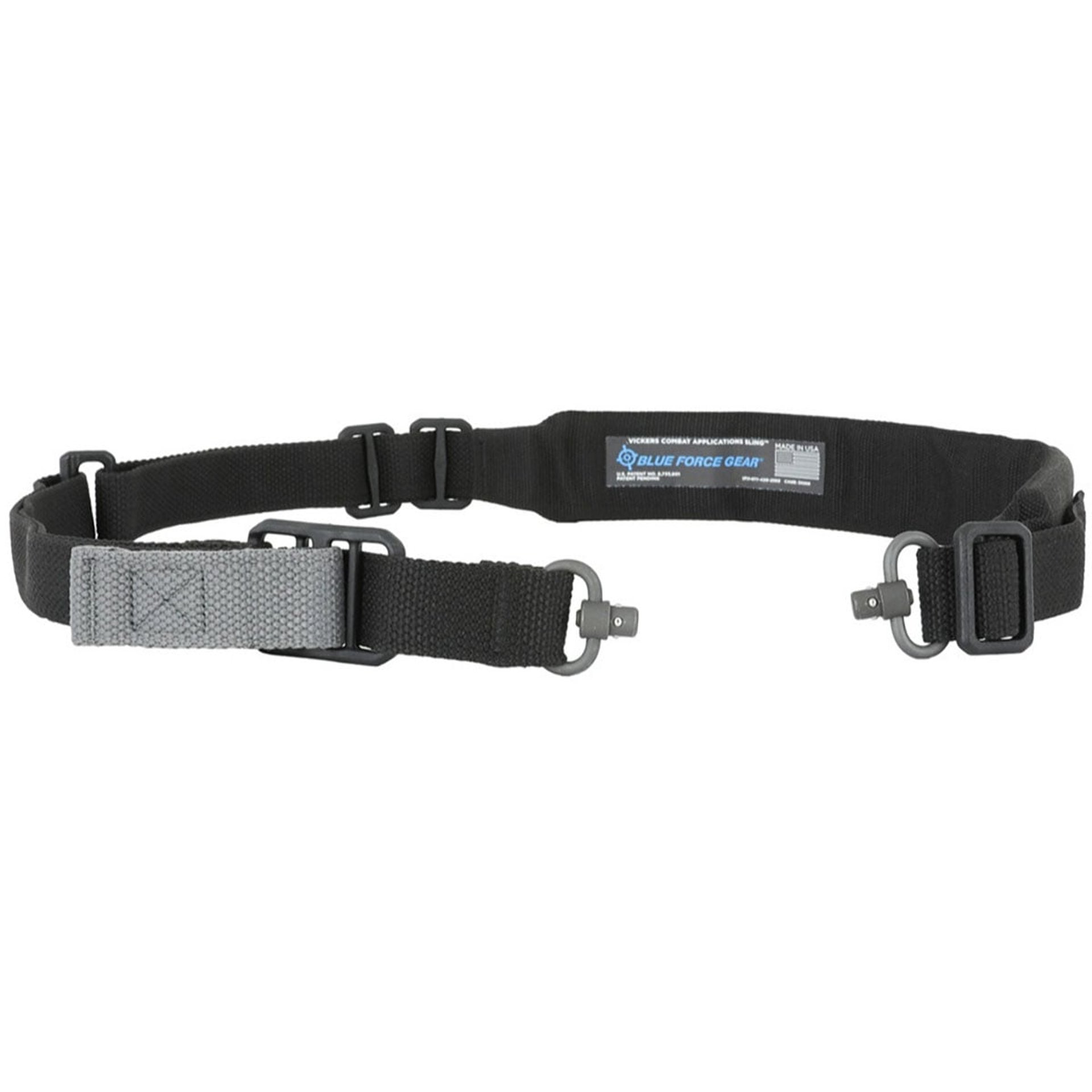 Vickers Padded Push Button Sling Black