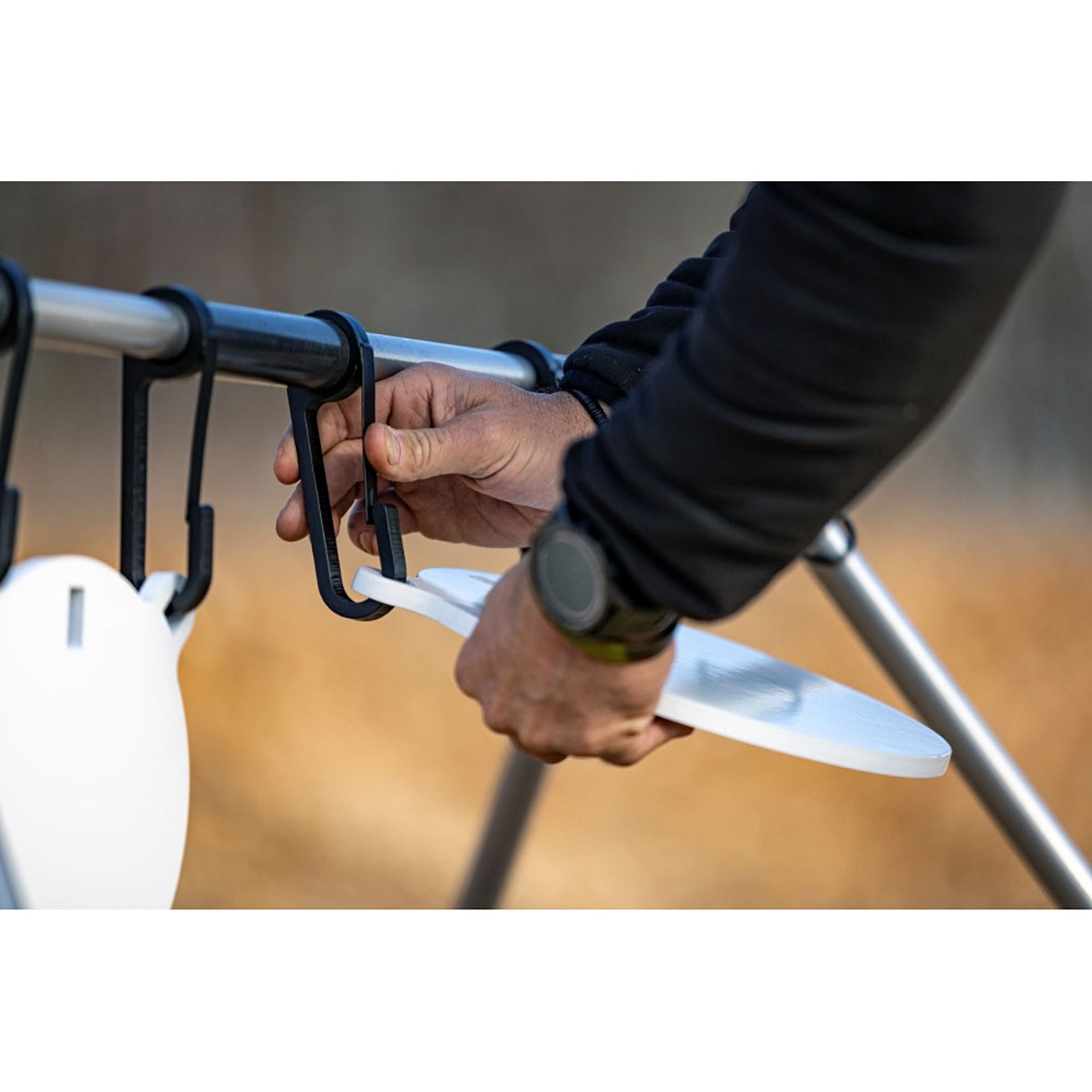 AR500 3/8" Gong Hanger Kit - 8" And 10"