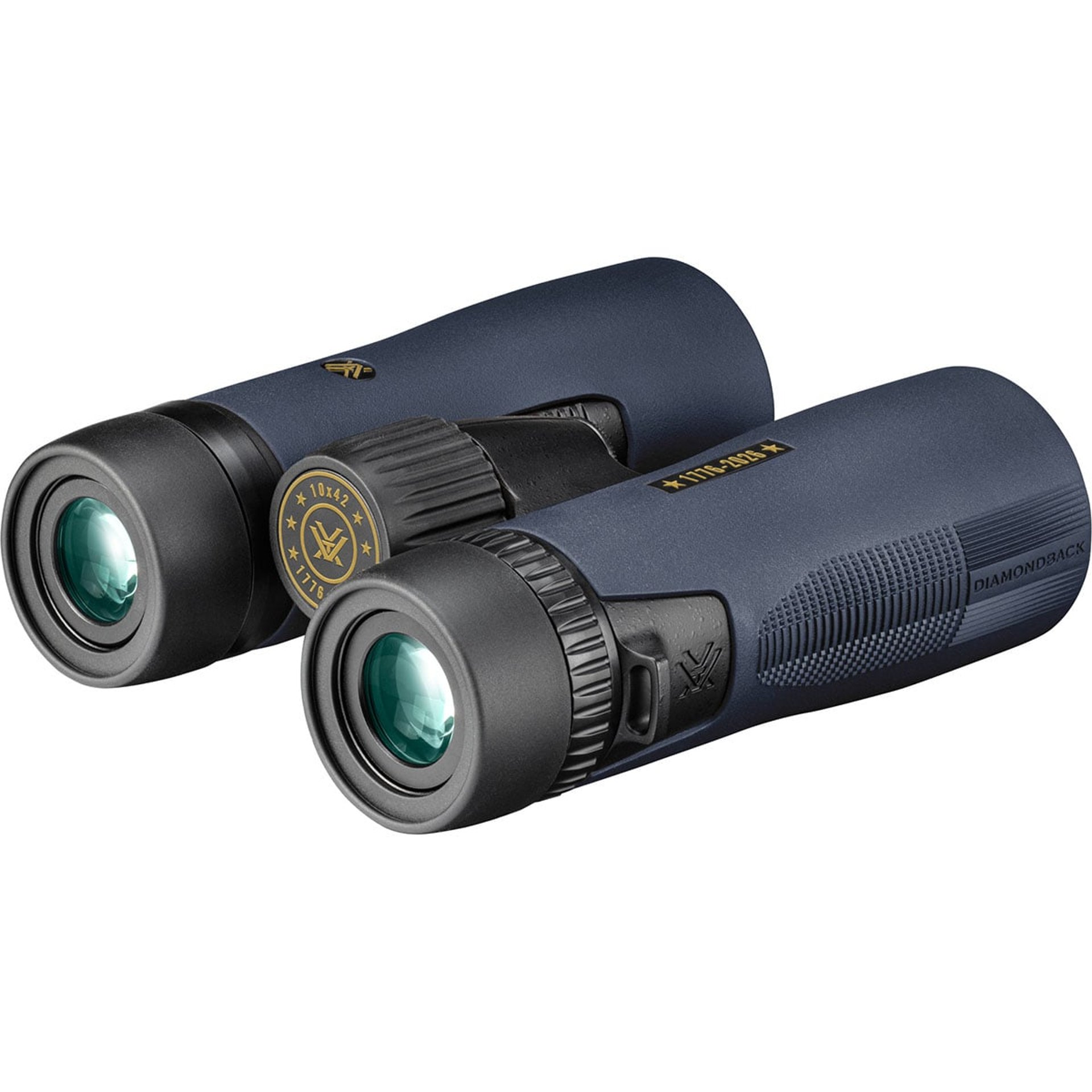 250 Ann Diamondback HD 10x42 Binocular Patriot Blue
