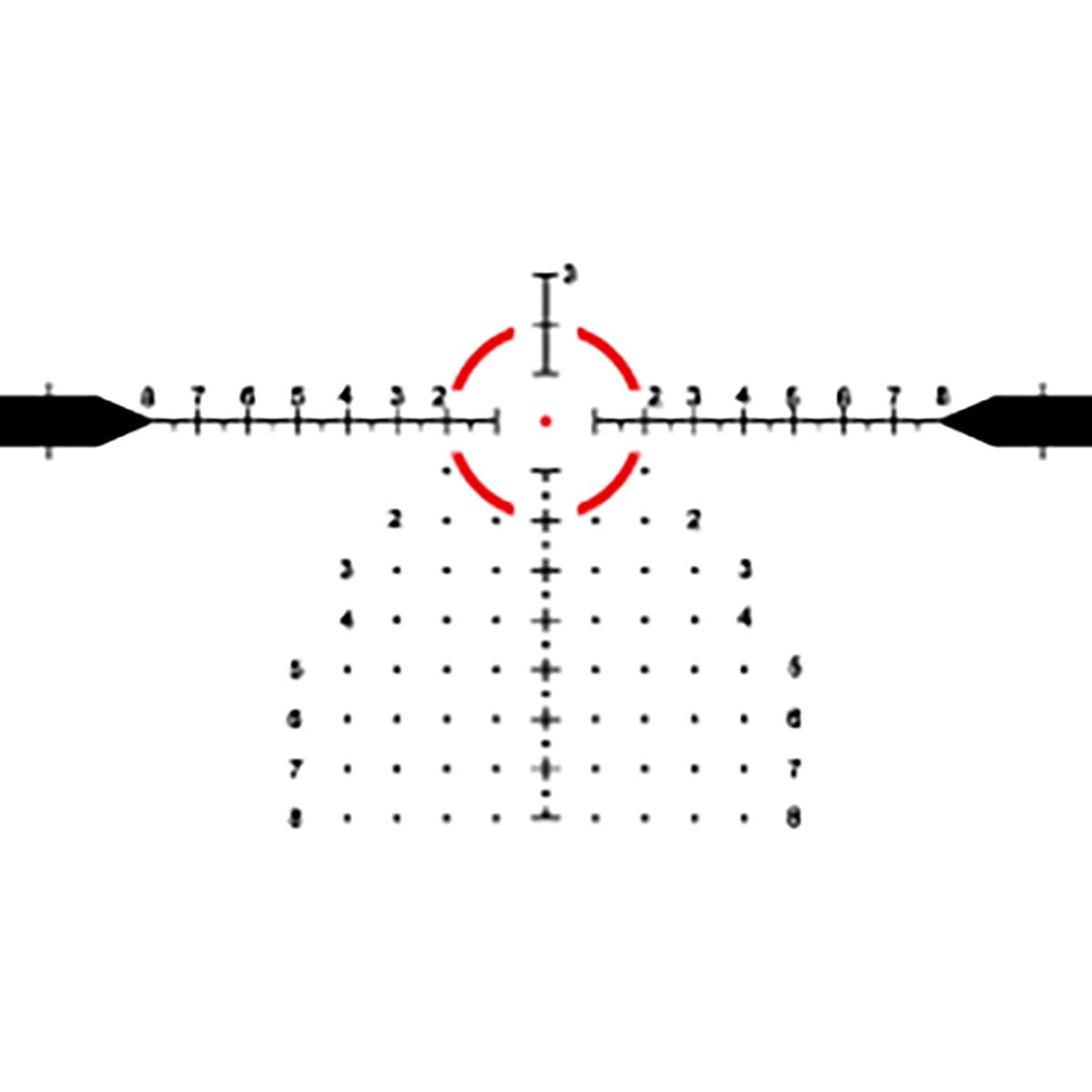 Vudu 4-12x36 FFP Ill MR5 MRAD Reticle w/Mount Blk