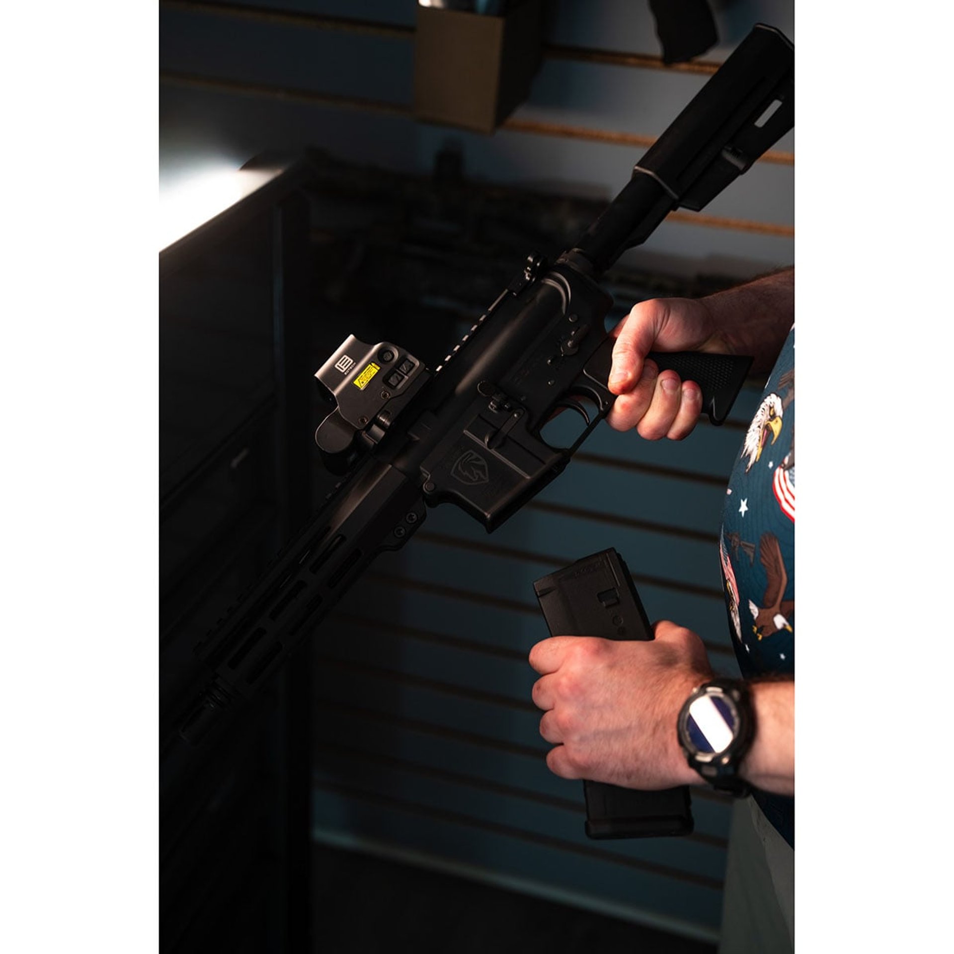 OH-15 5.56 NATO 7.5"BBL (1)30RD Mag Thrd Black