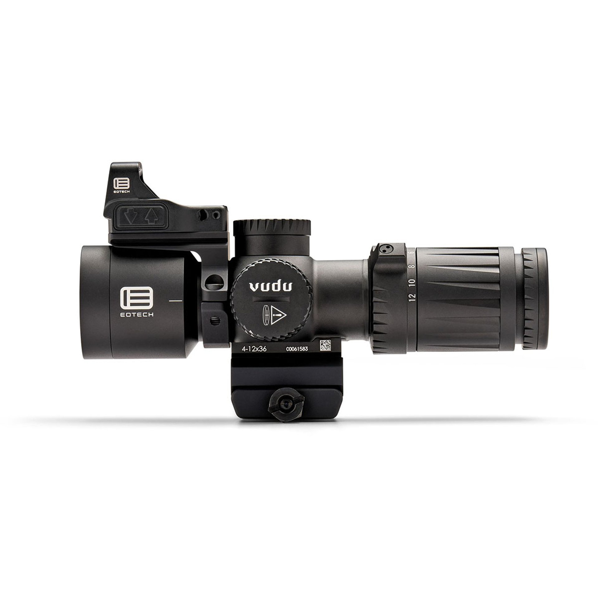 Vudu 4-12x36 FFP Ill MD5 MRAD w/Mount & EFLX Sight