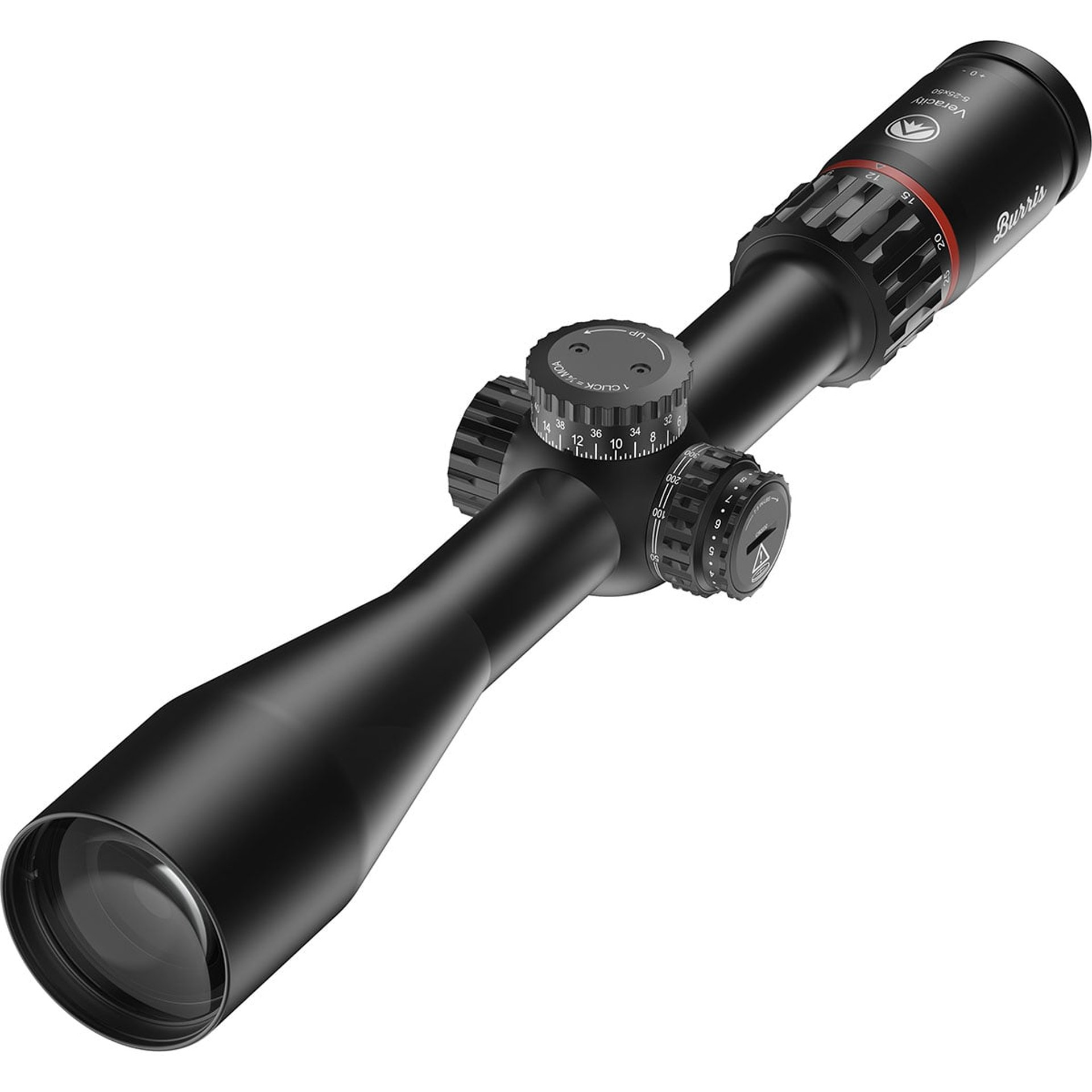 Veracity 5-25x50mm FFP Ill RCT-MOA Reticle Black