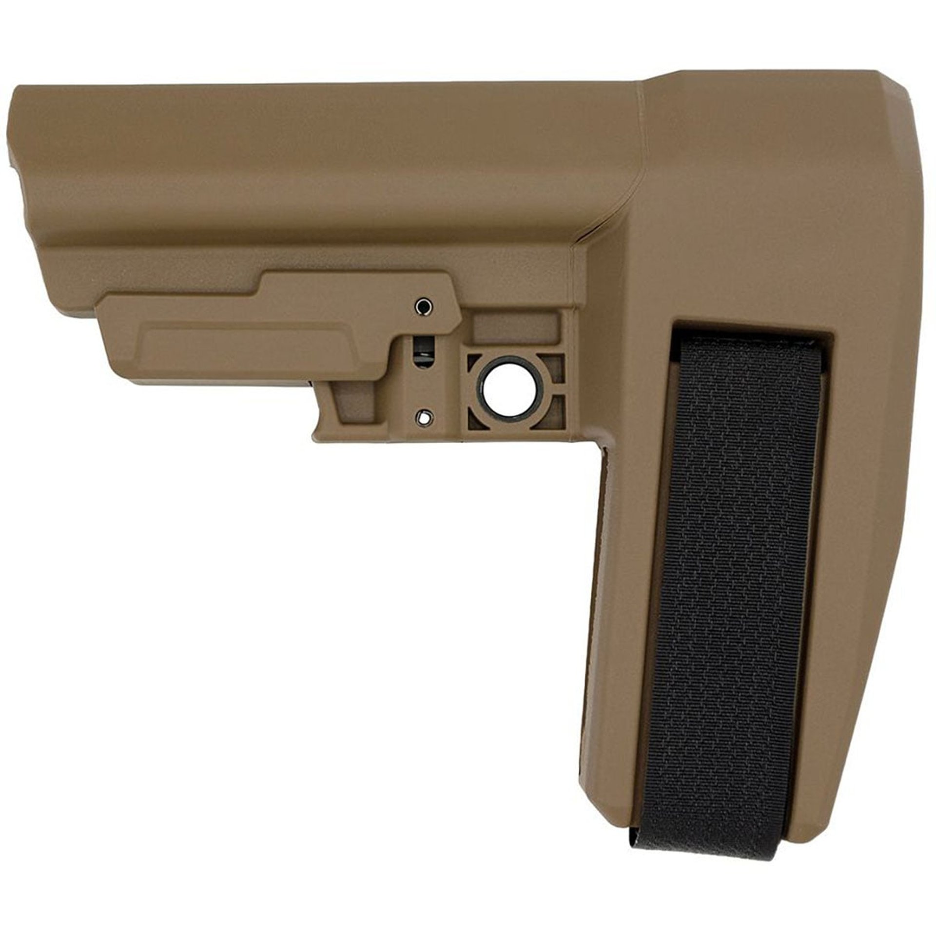 SBA6 5-Position Adjustable Pistol Stabilizing Brace FDE