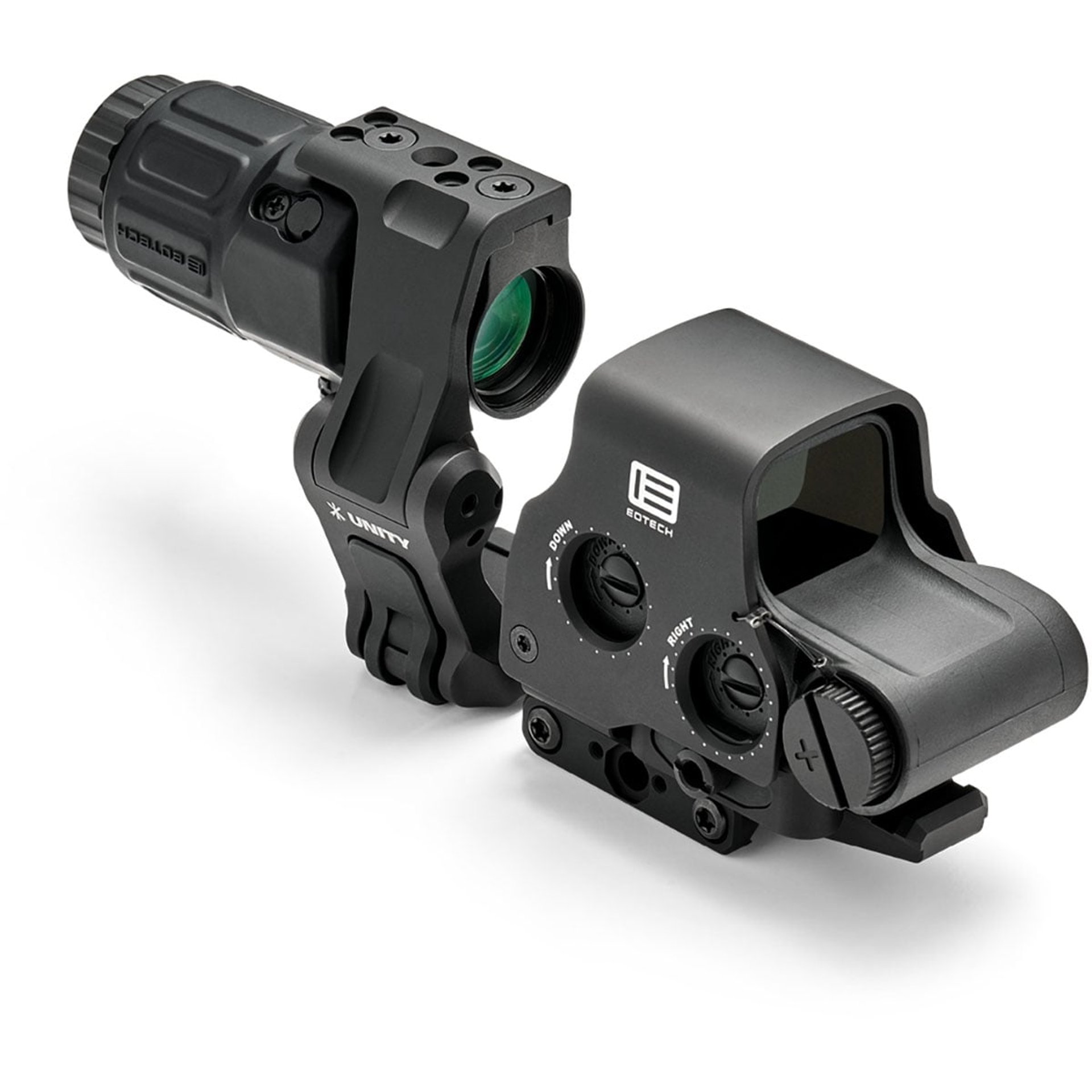 EXPS3-0 HWS Sight w/G33 Magnifier & Unity FAST FTC Mount Blk