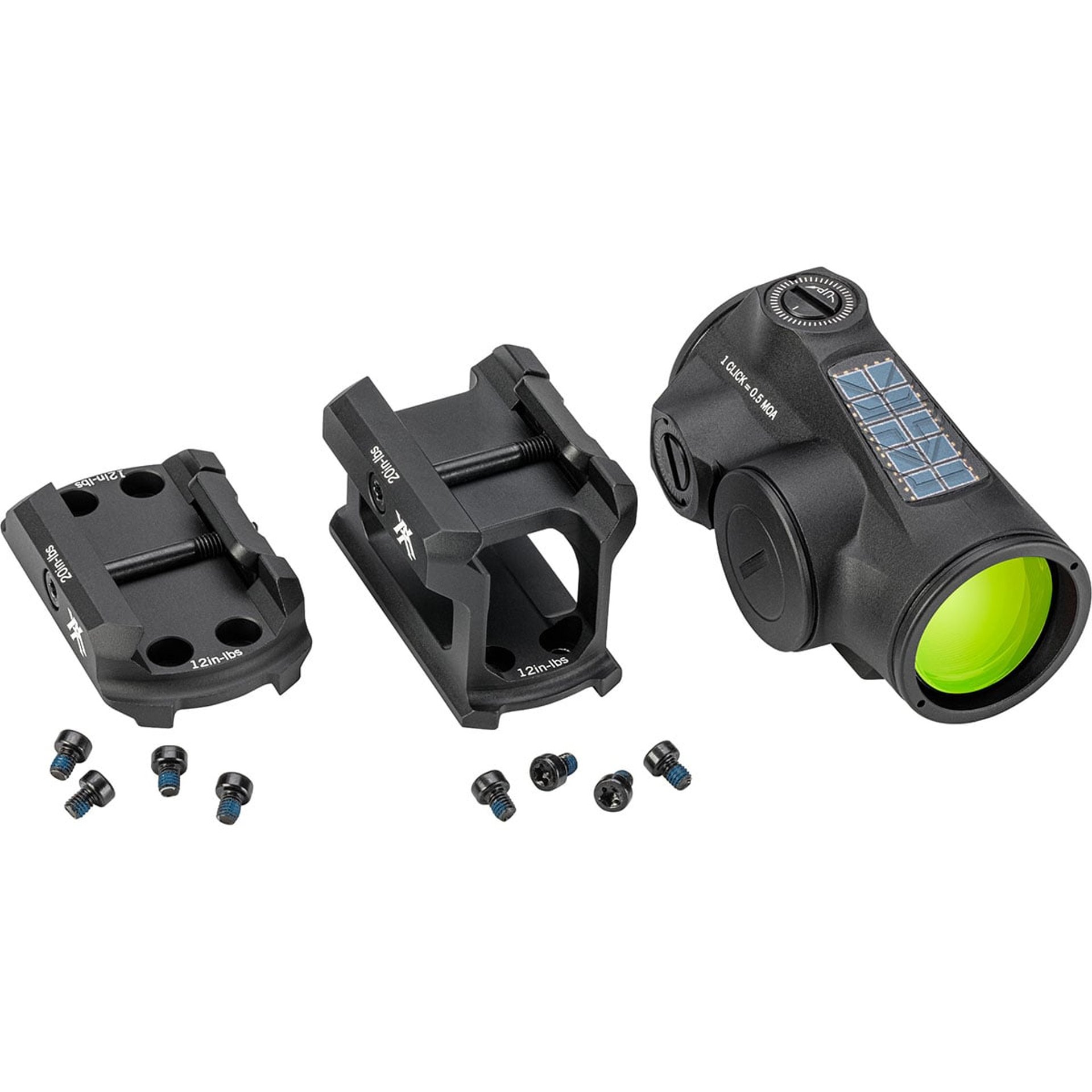 CF2-RD2-SLR Crossfire II 2 MOA Solar Green Dot Sight Black