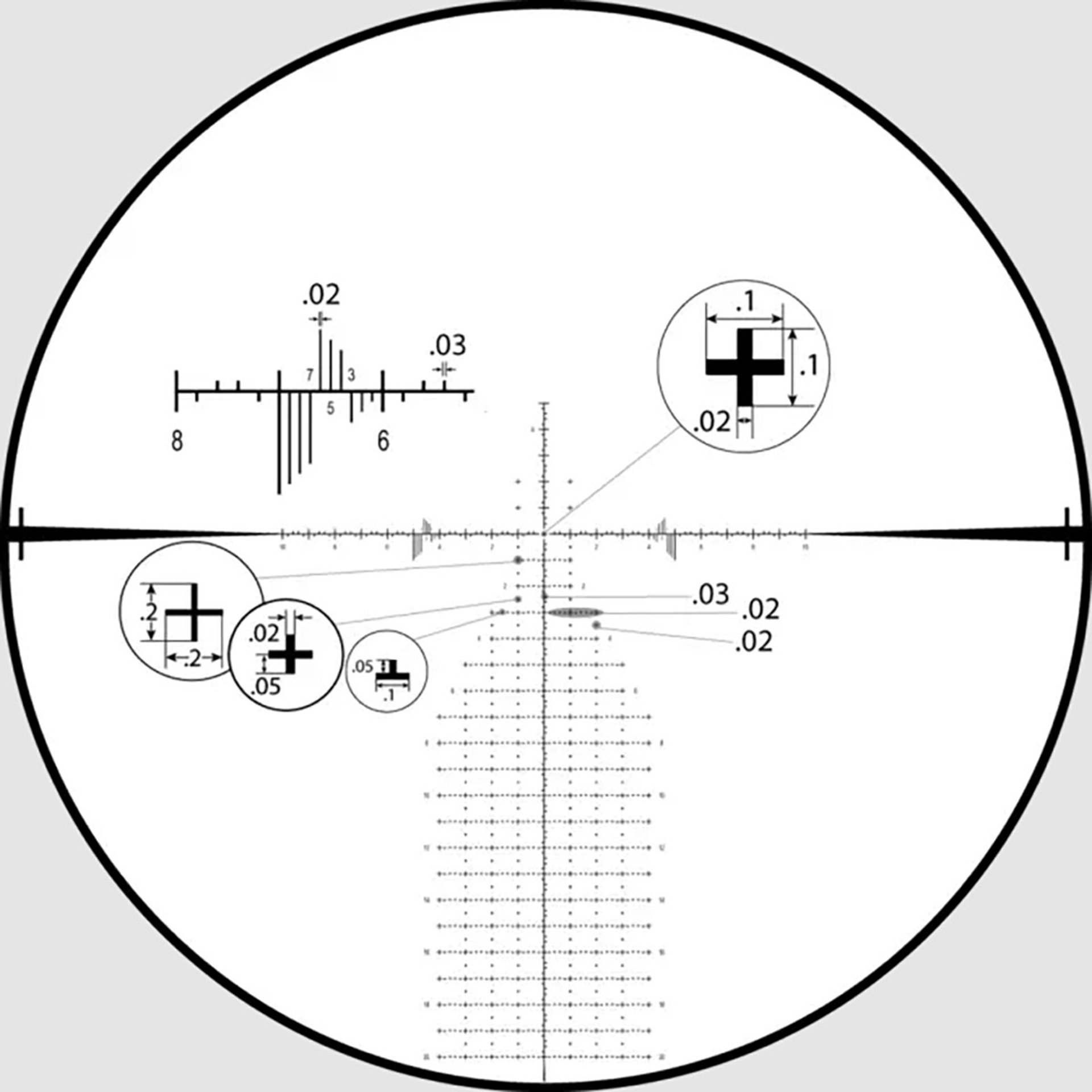 XTR Pro 5.5-30x56mm FFP Ill SCR2 Reticle Black