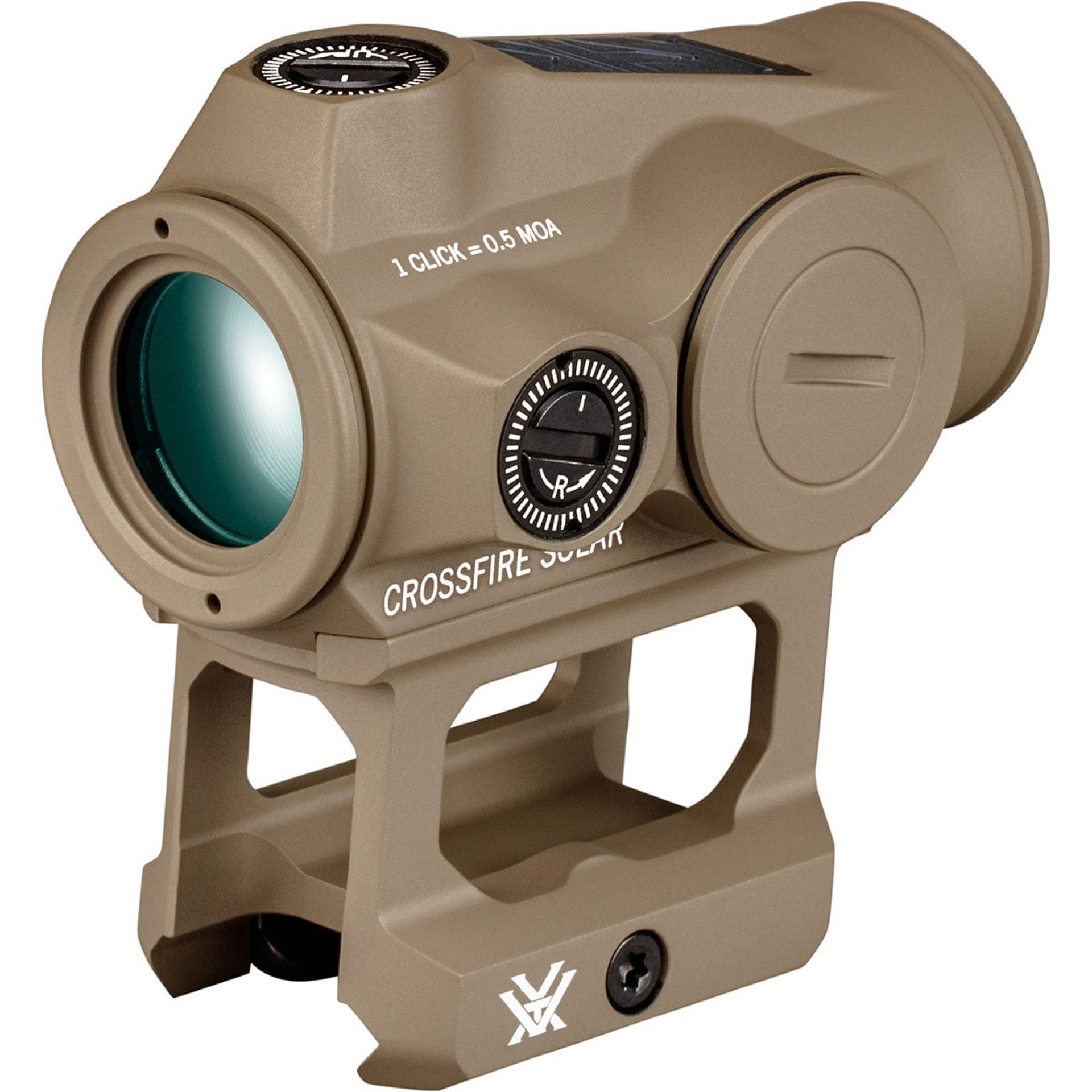 CF2-RD2-SLR Crossfire II 2 MOA Solar Red Dot Sight Tan