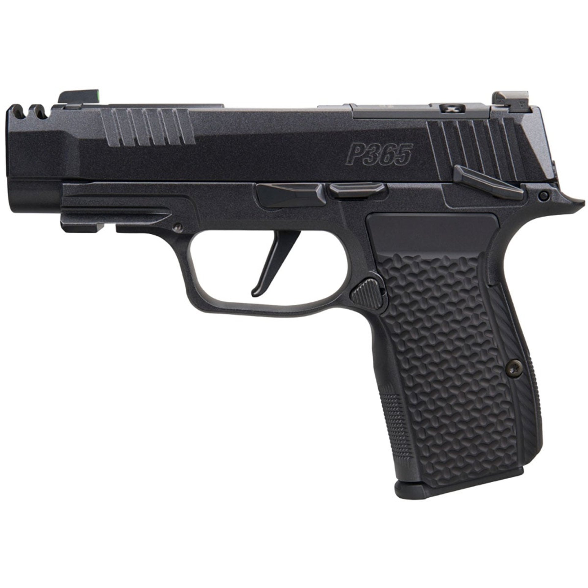 P365 AXG Luxe 380 ACP 3.1"BBL (3)10RD Mag Black CA Compliant