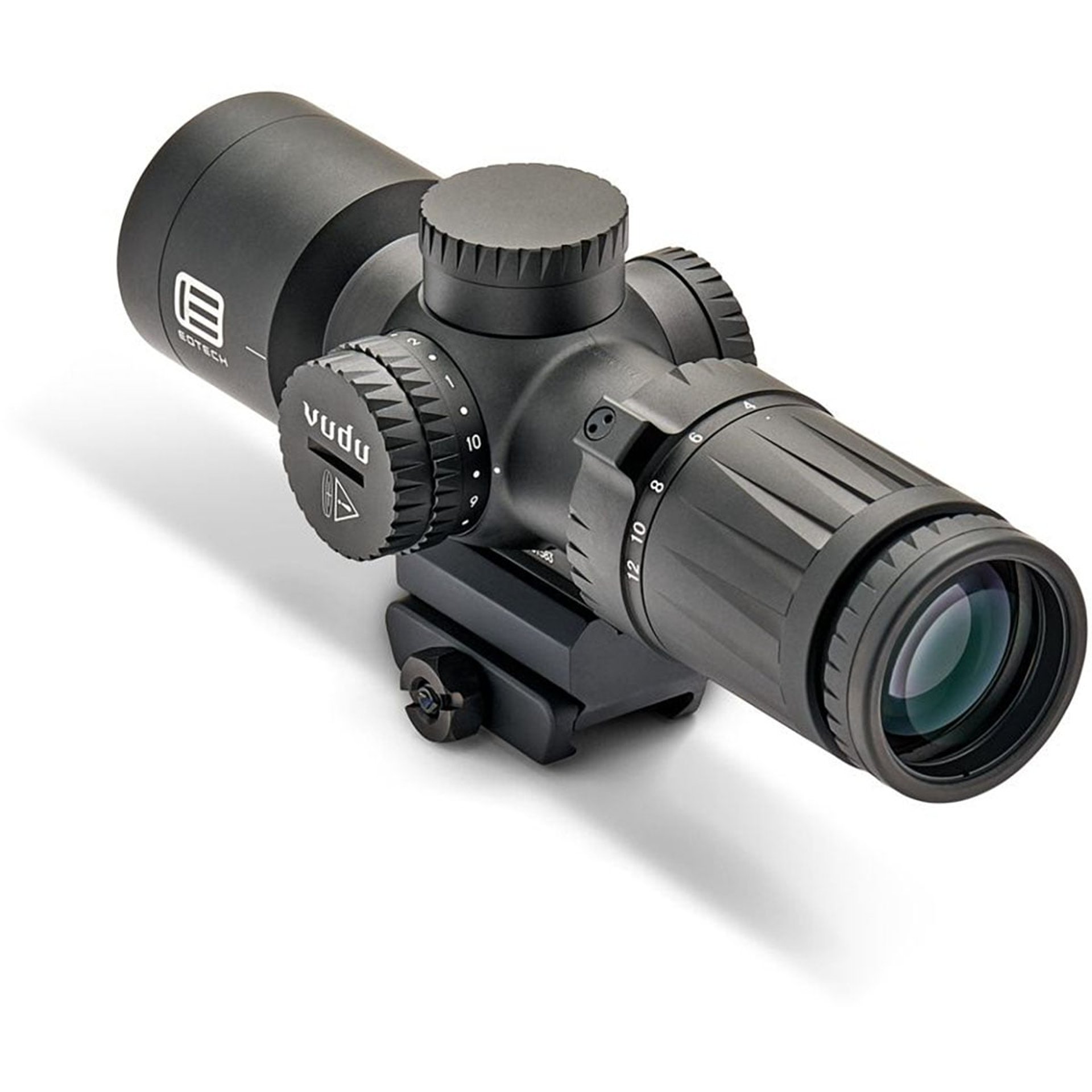 Vudu 4-12x36 FFP Ill MR5 MRAD Reticle w/Mount Blk