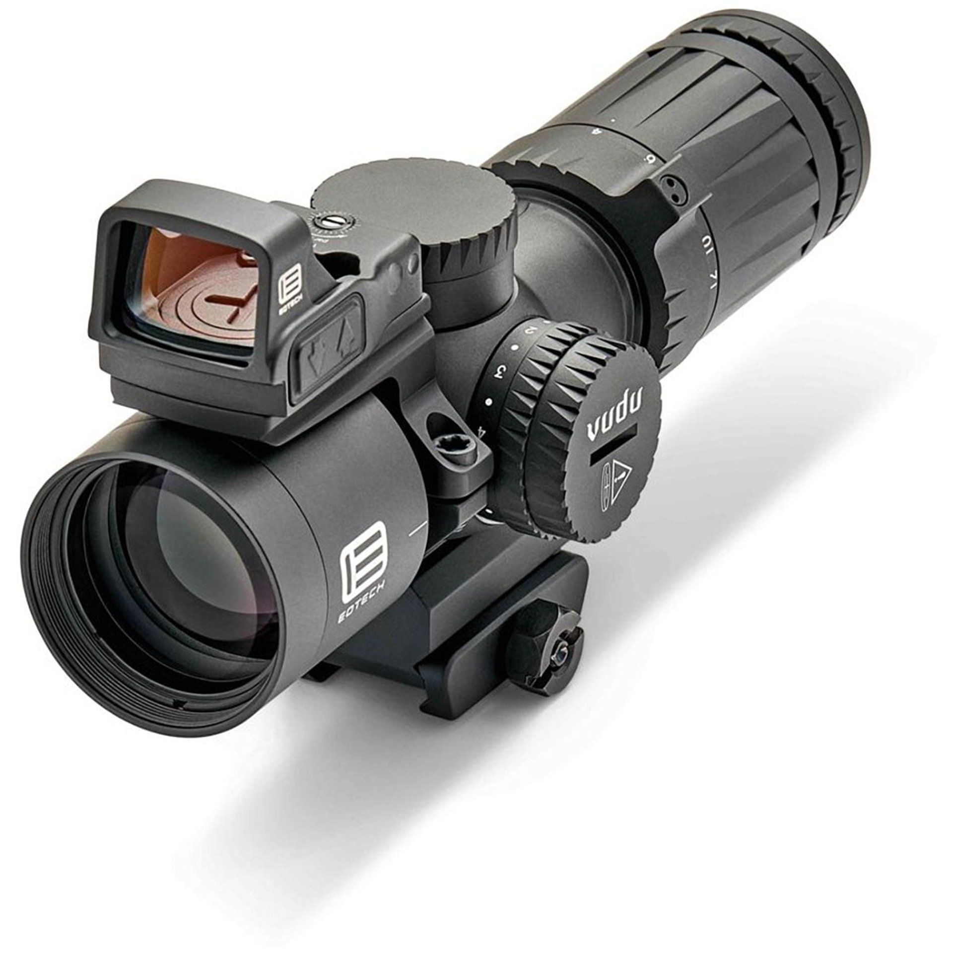 Vudu 4-12x36 FFP Ill MD5 MRAD Reticle w/Mount Blk