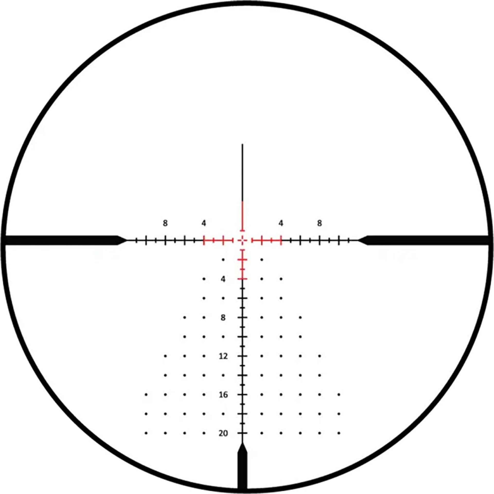 Veracity 5-25x50mm FFP Ill RCT-MOA Reticle Black