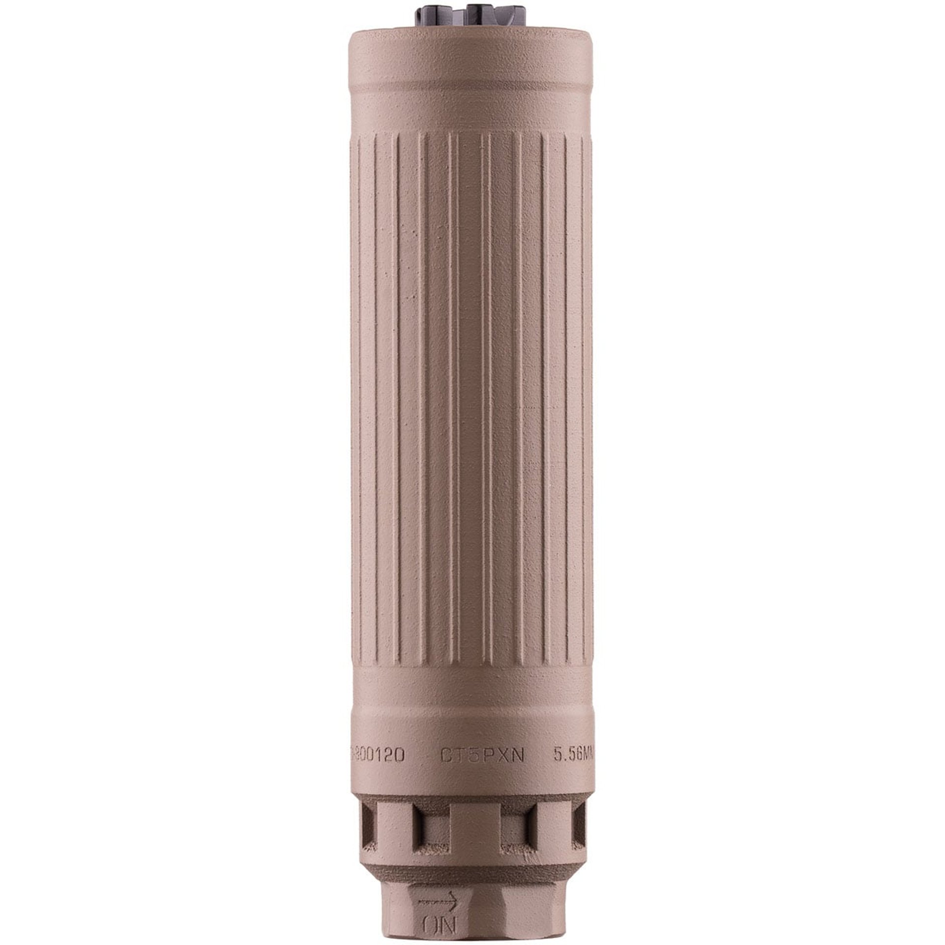 CT5P 5.56 NATO/6mm ARC XENO Rifle Suppressor FDE