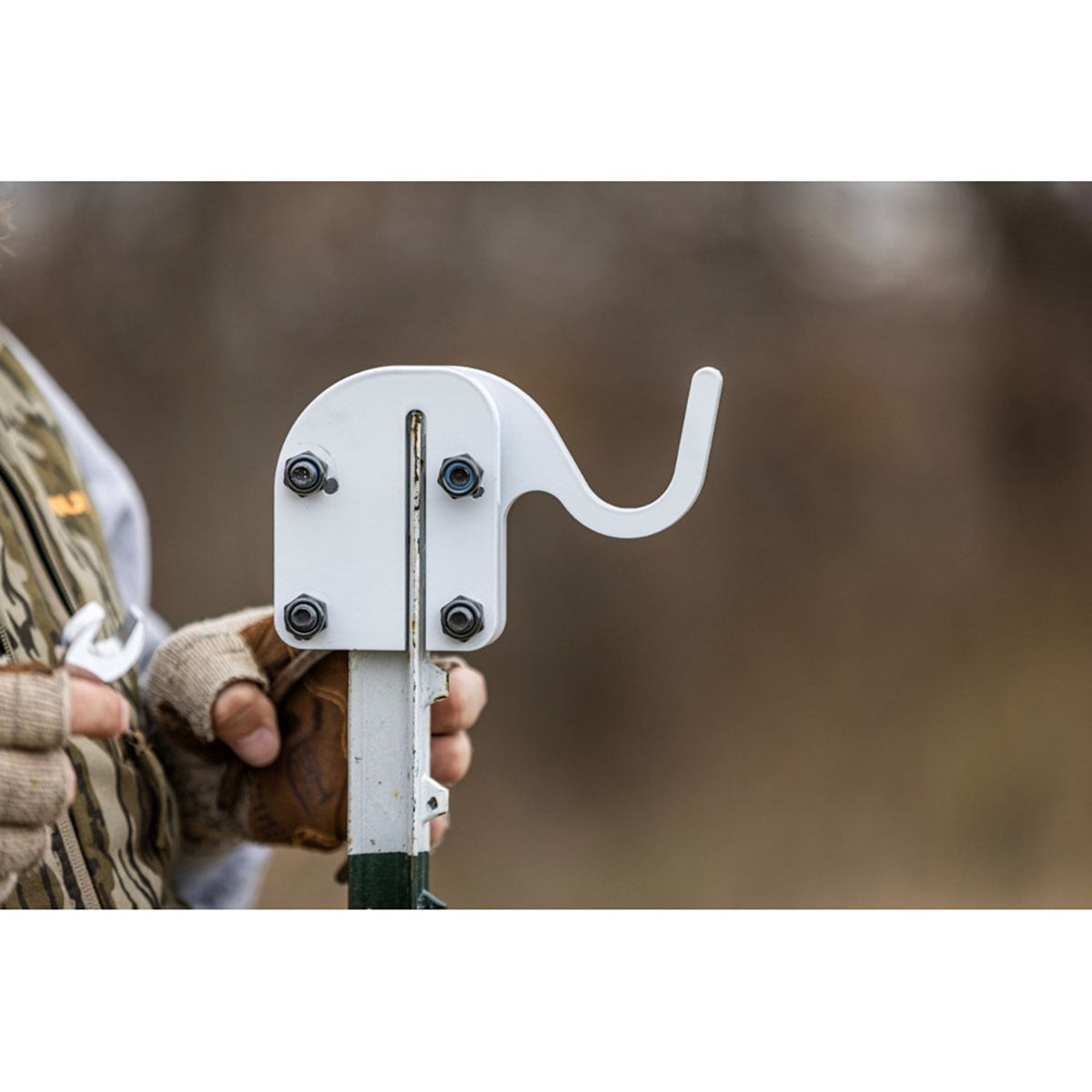T-Post Target Hook 3/8" AR500 Steel