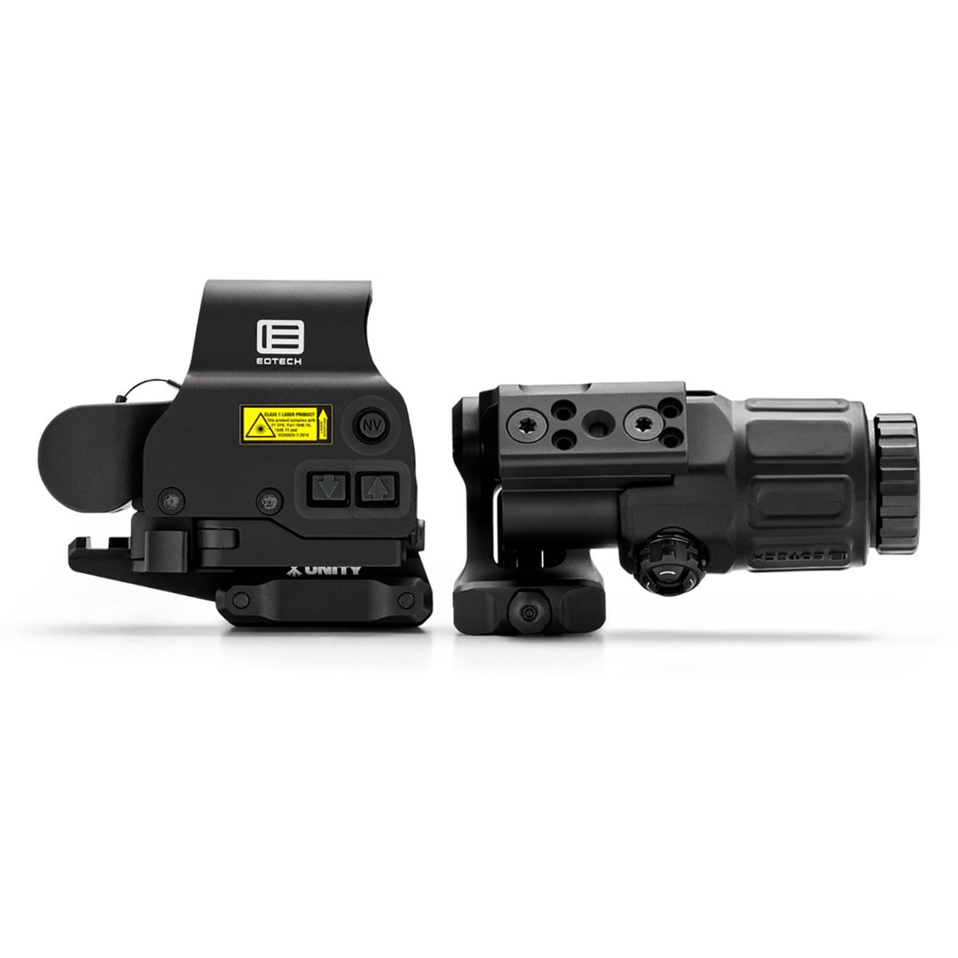 EXPS3-0 HWS Sight w/G33 Magnifier & Unity FAST FTC Mount Blk