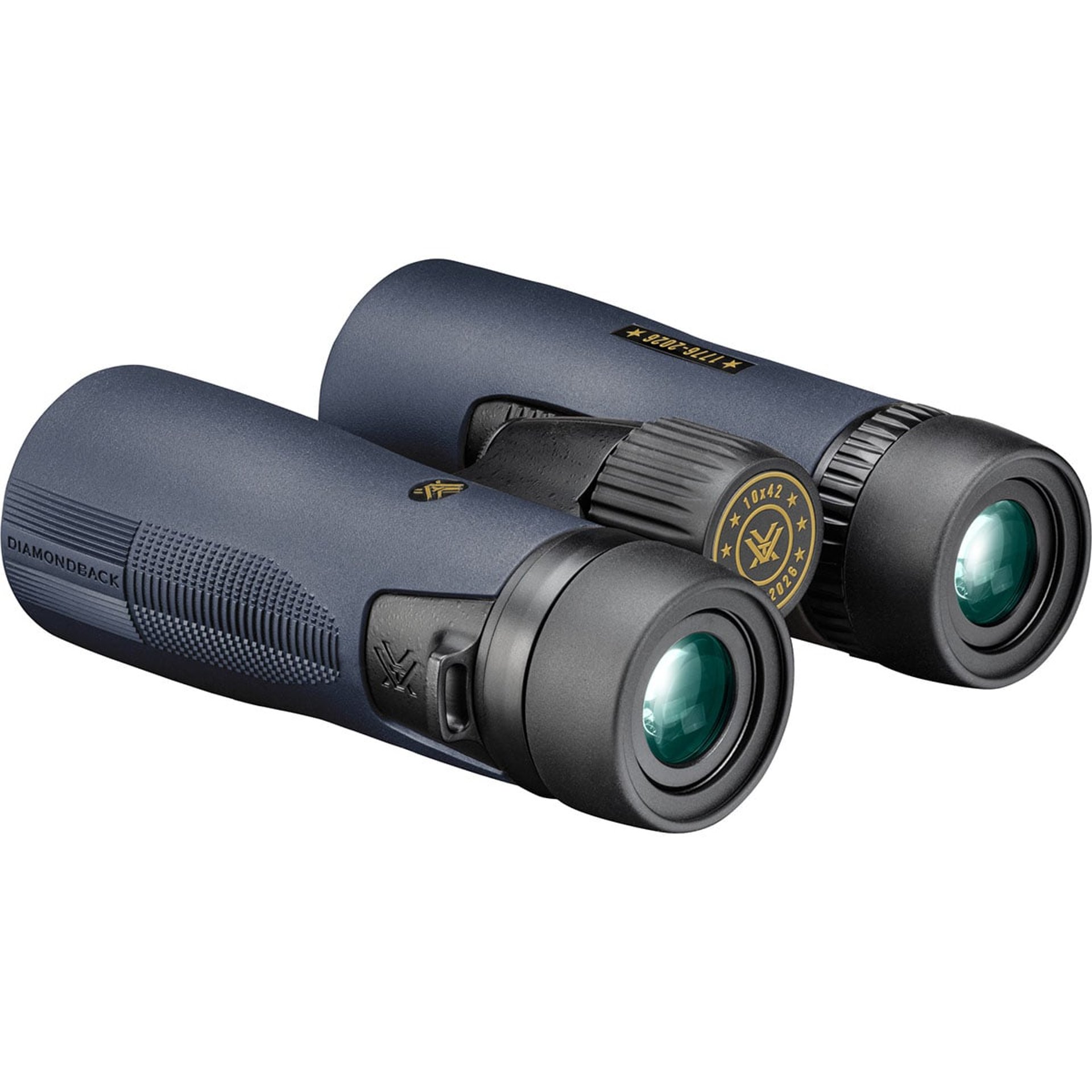 250 Ann Diamondback HD 10x42 Binocular Patriot Blue