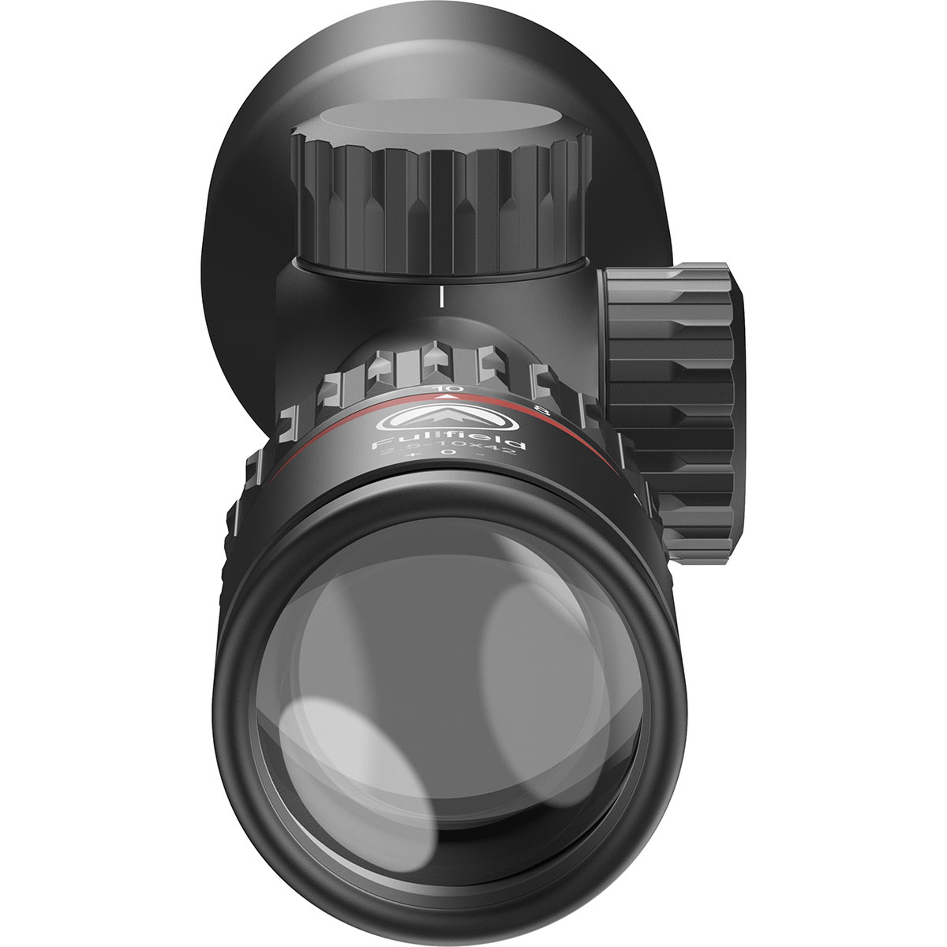 Fullfield 2.5-10x42mm SFP Plex Reticle Black