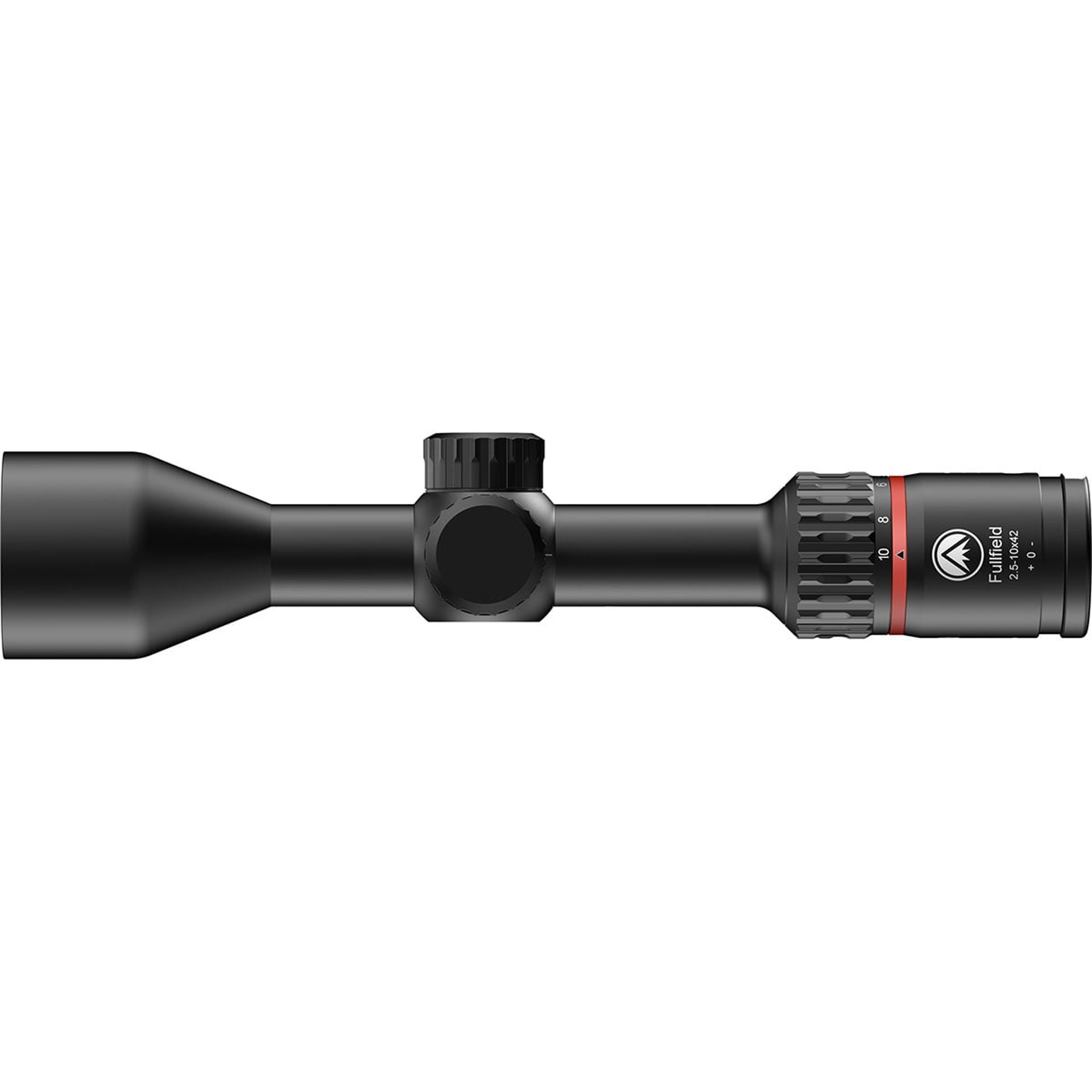 Fullfield 2.5-10x42mm SFP Plex Reticle Black