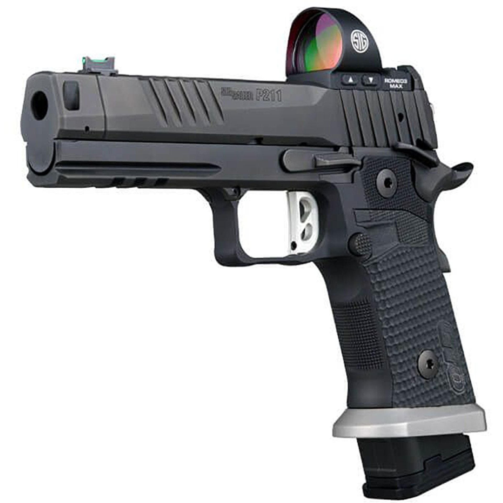 P211-GTO 9mm 4.4" Comp BBL (1)23(2)21RD BLK w/Romeo3 Pro