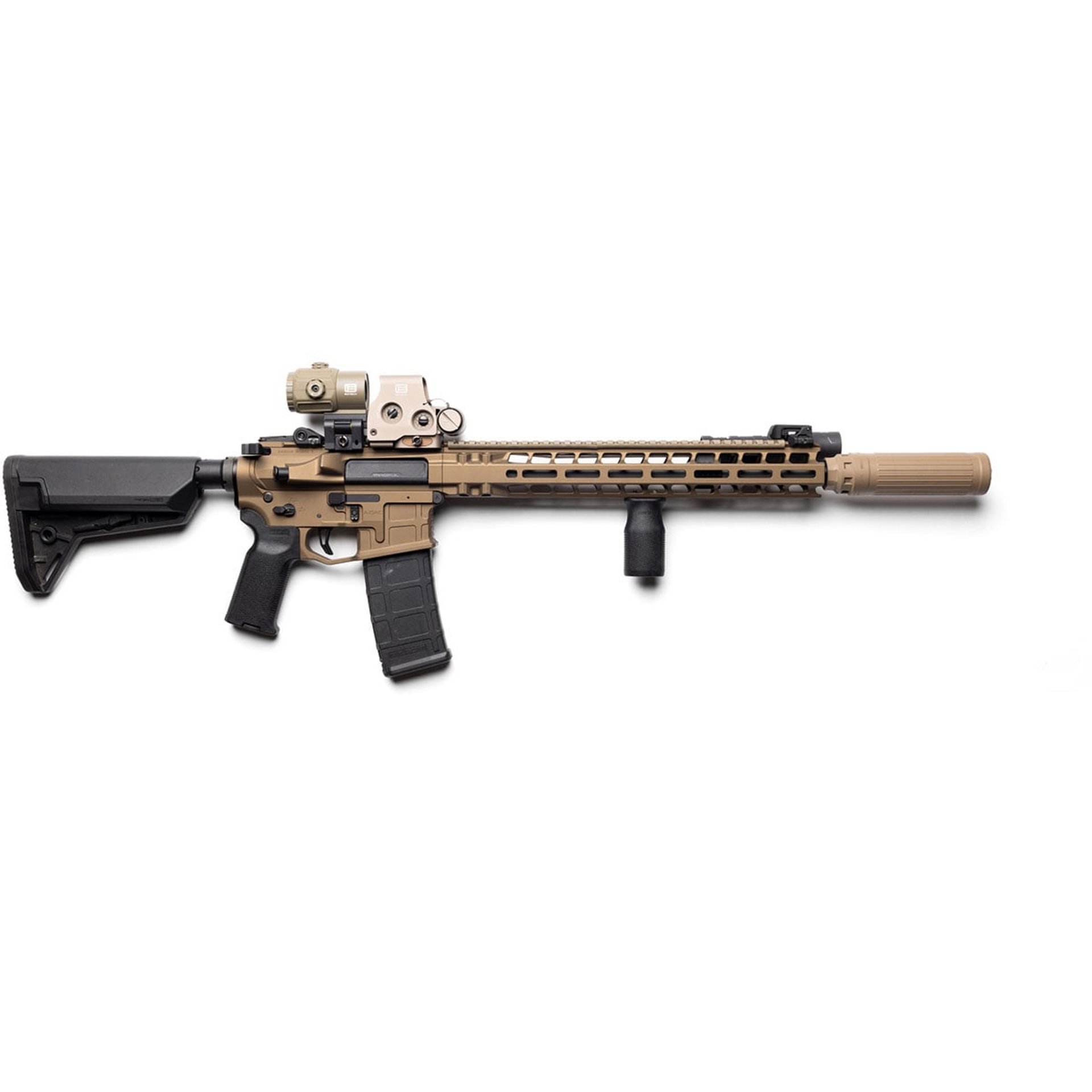 CT5P 5.56 NATO/6mm ARC 1/2X28" Rifle Suppressor FDE