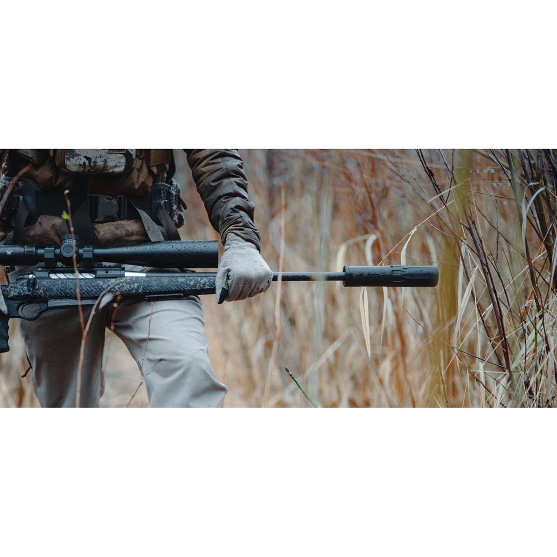Nomad Ti OTB 30 Caliber XENO 5/8-24 Rifle Suppressor BLK