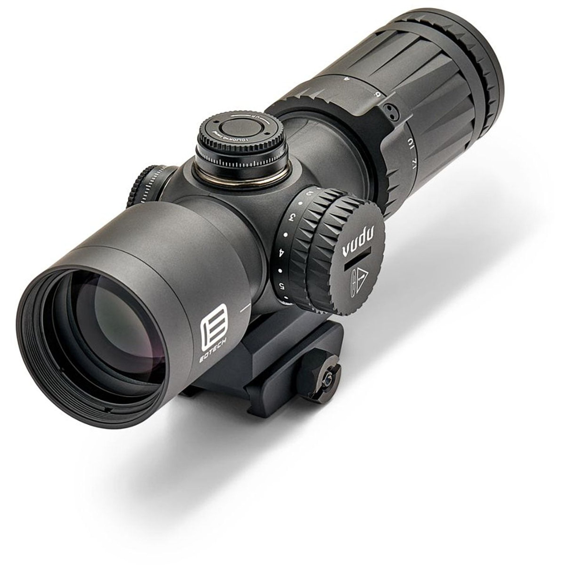 Vudu 4-12x36 FFP Ill MR5 MRAD Reticle w/Mount Blk