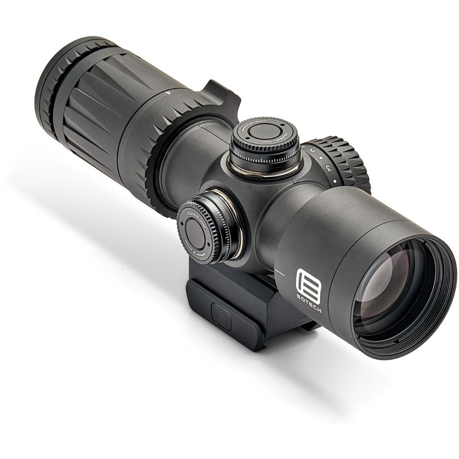 Vudu 4-12x36 FFP Ill MR5 MRAD Reticle w/Mount Blk
