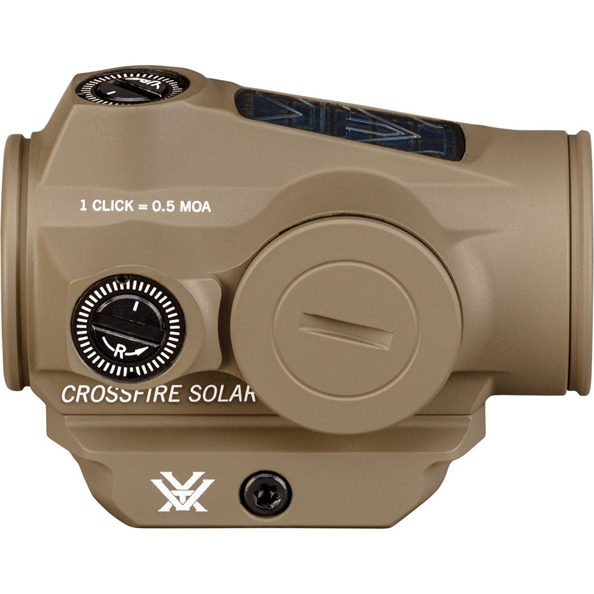 CF2-RD2-SLR Crossfire II 2 MOA Solar Red Dot Sight Tan