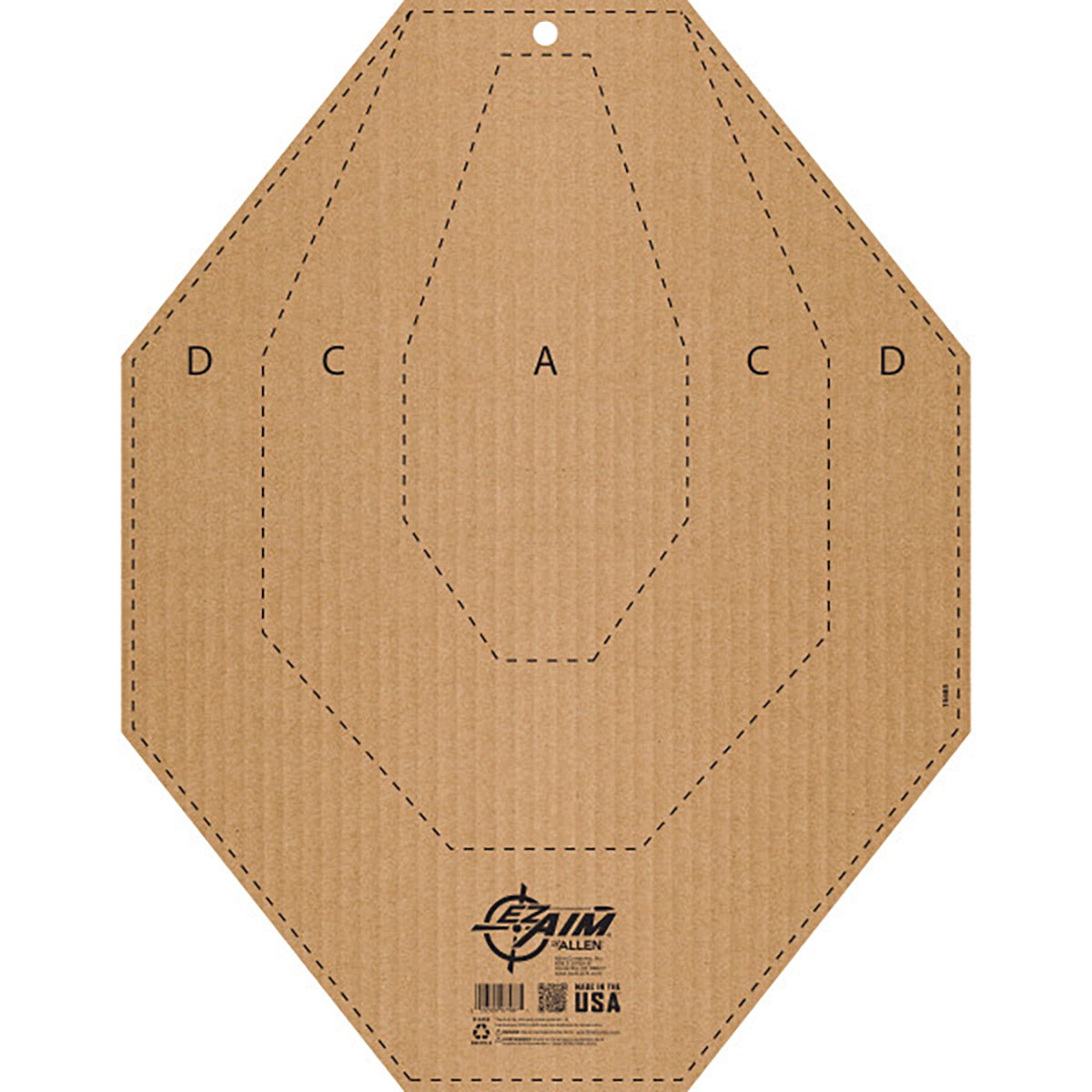 EZ Aim 14"x22" IPSC CL USPSA Full Size Corrug Target/Backer